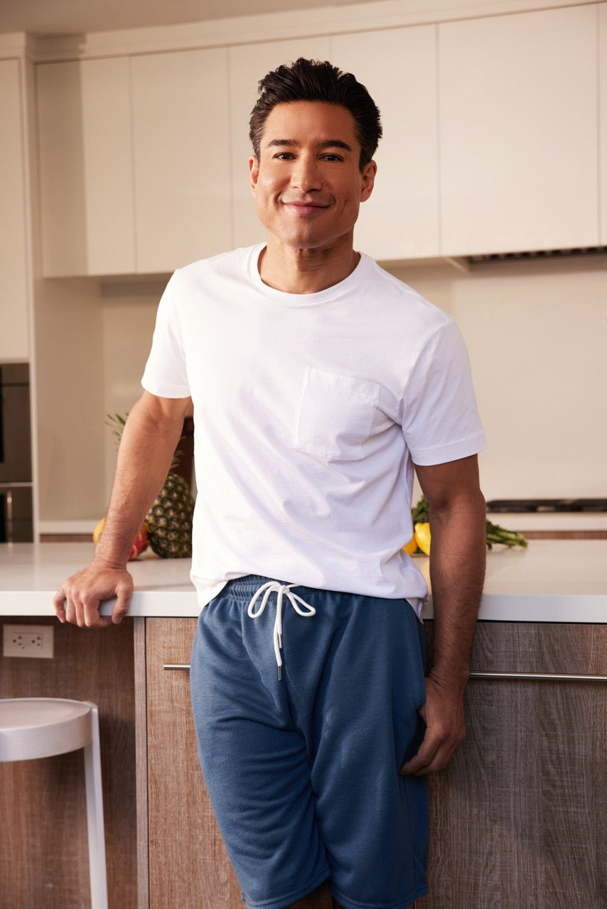 3 Pack: Mens 9" French Terry Casual Shorts