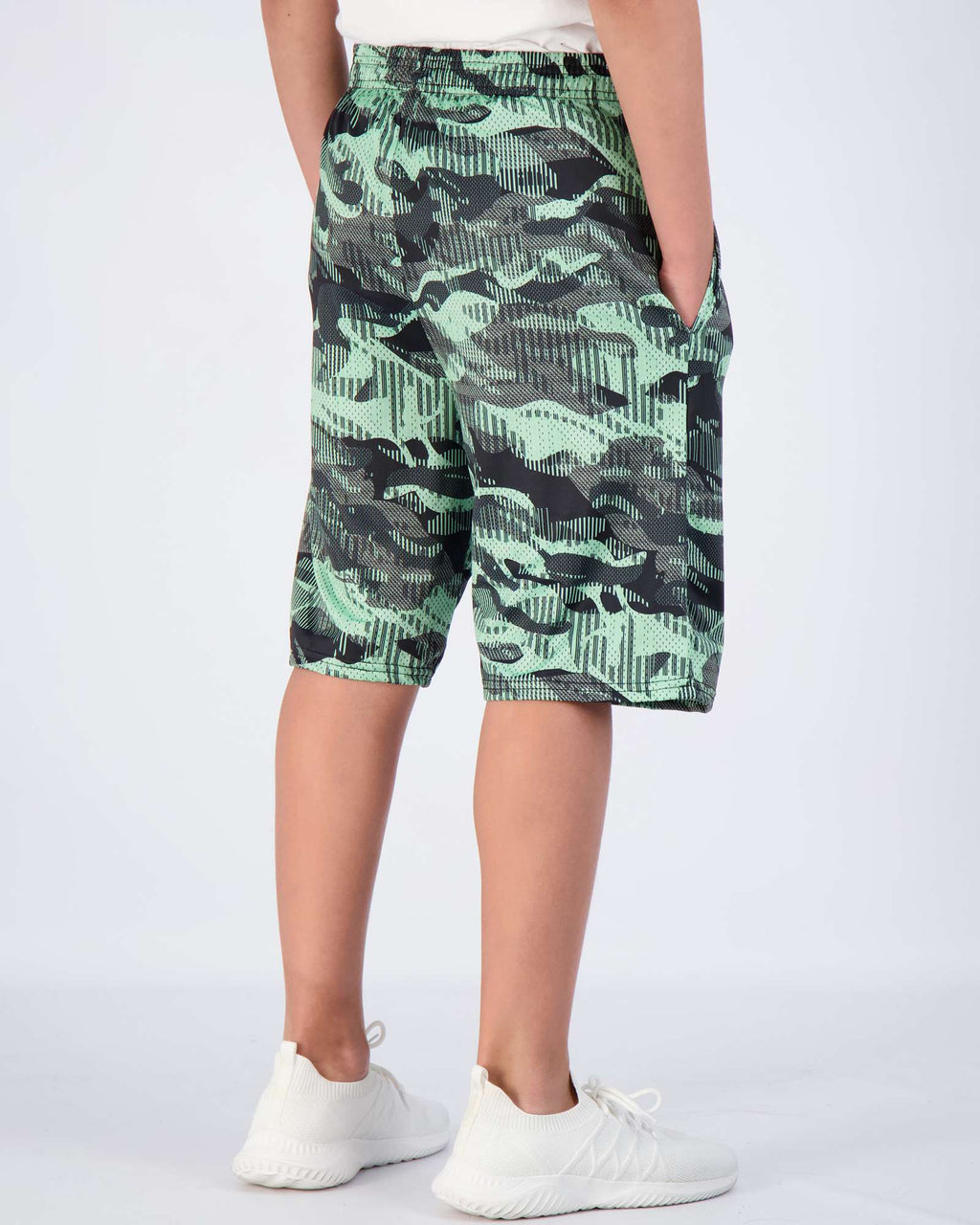 5 Pack: Boys Printed Dry Fit Active Shorts