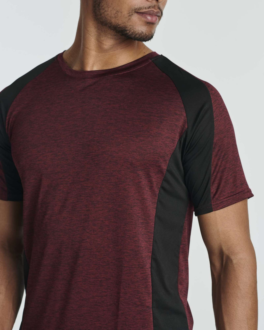 5 Pack: Mens Dry-Fit Active Crew Neck T-Shirt