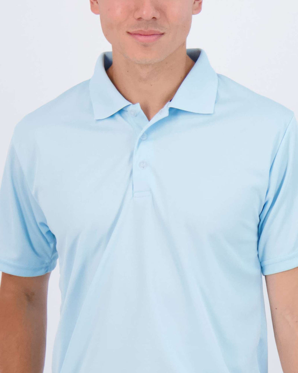 3 Pack: Mens Quick-Dry Short Sleeve Performance Polo Shirt