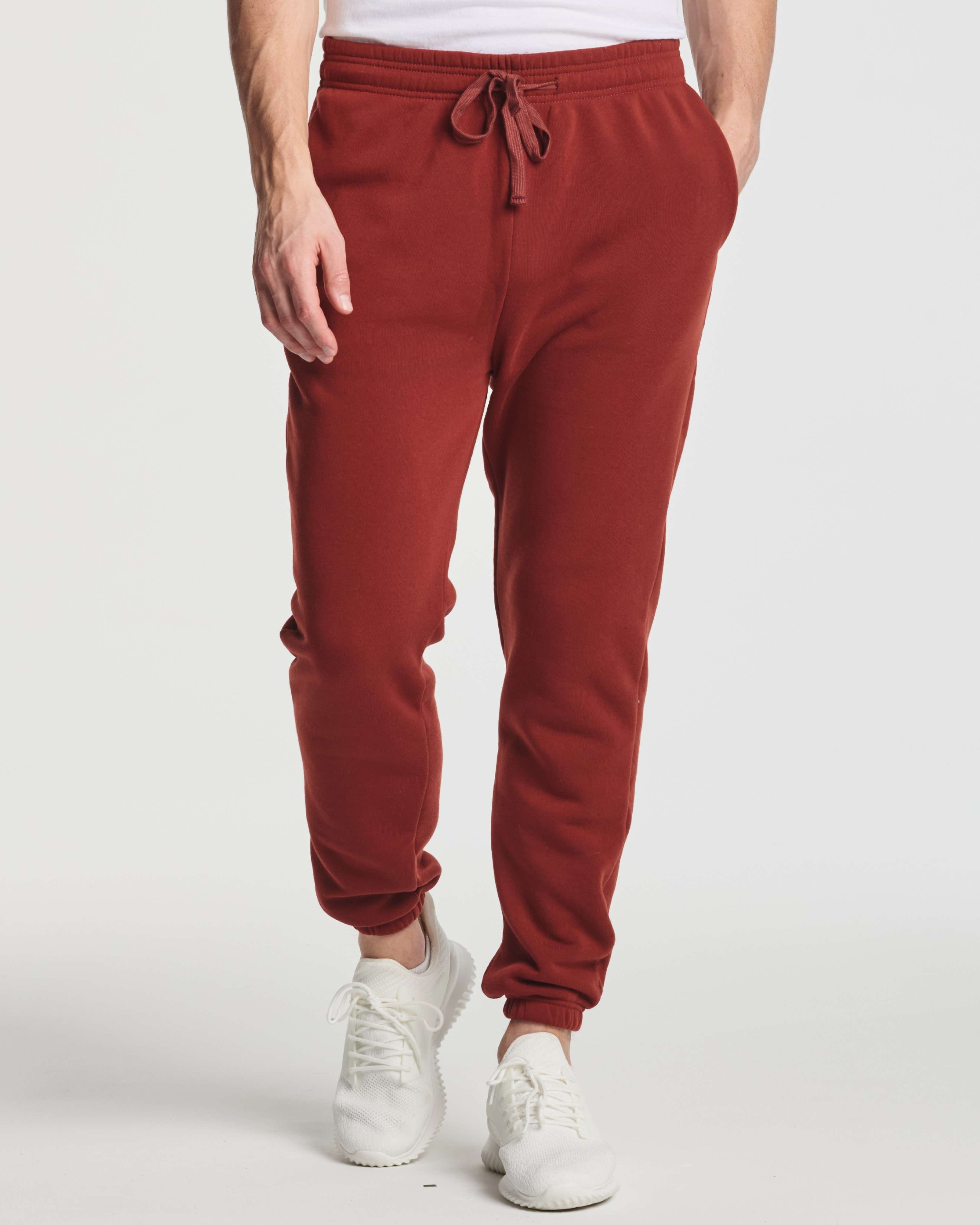 3 Pack: Men's Fleece Jogger Sweatpants (Available in Big & Tall)