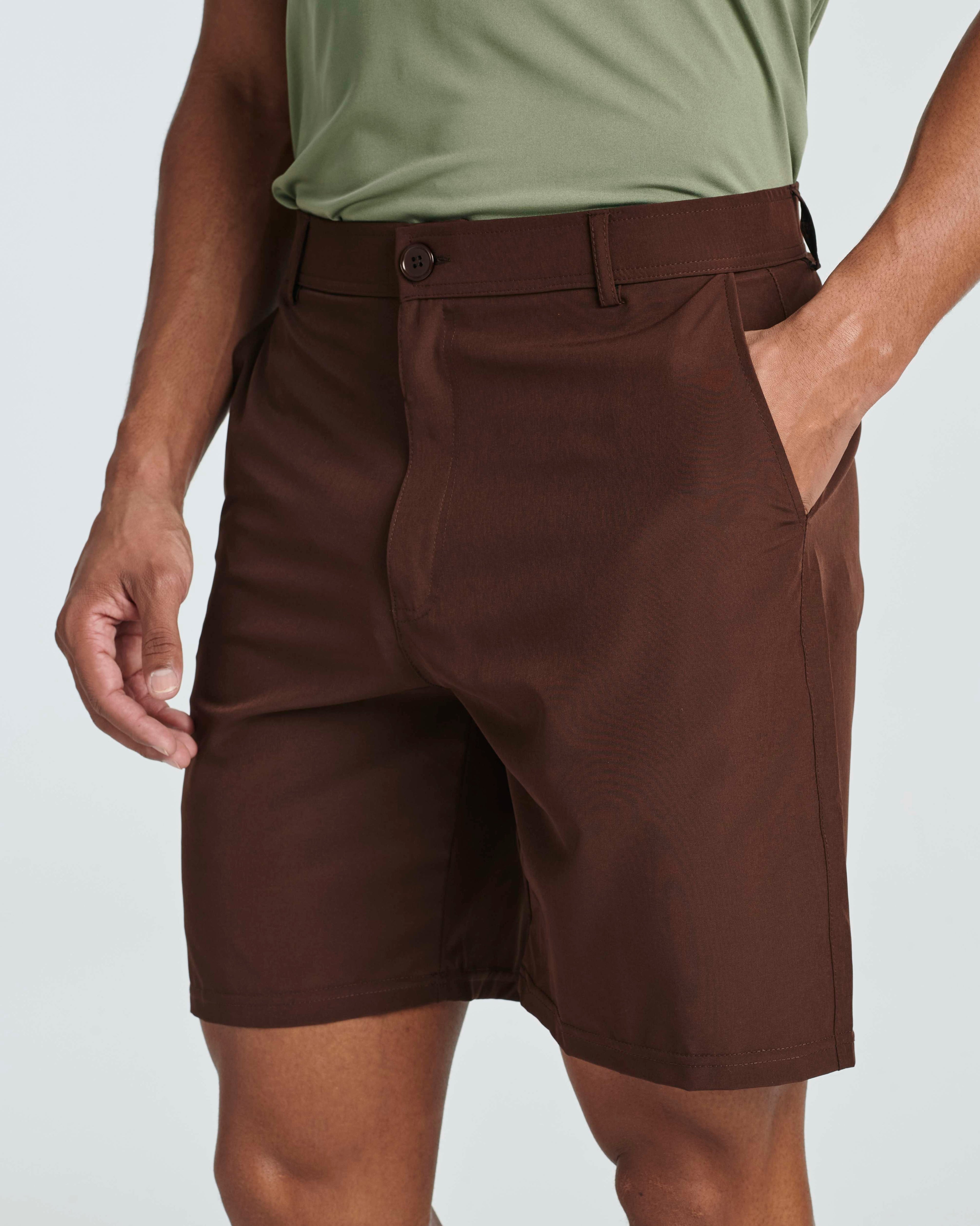 3 Pack: Men's 7" Golf Shorts