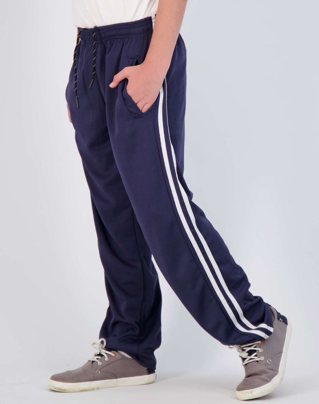 3 Pack: Boys Mesh Open Bottom Active Sweatpants