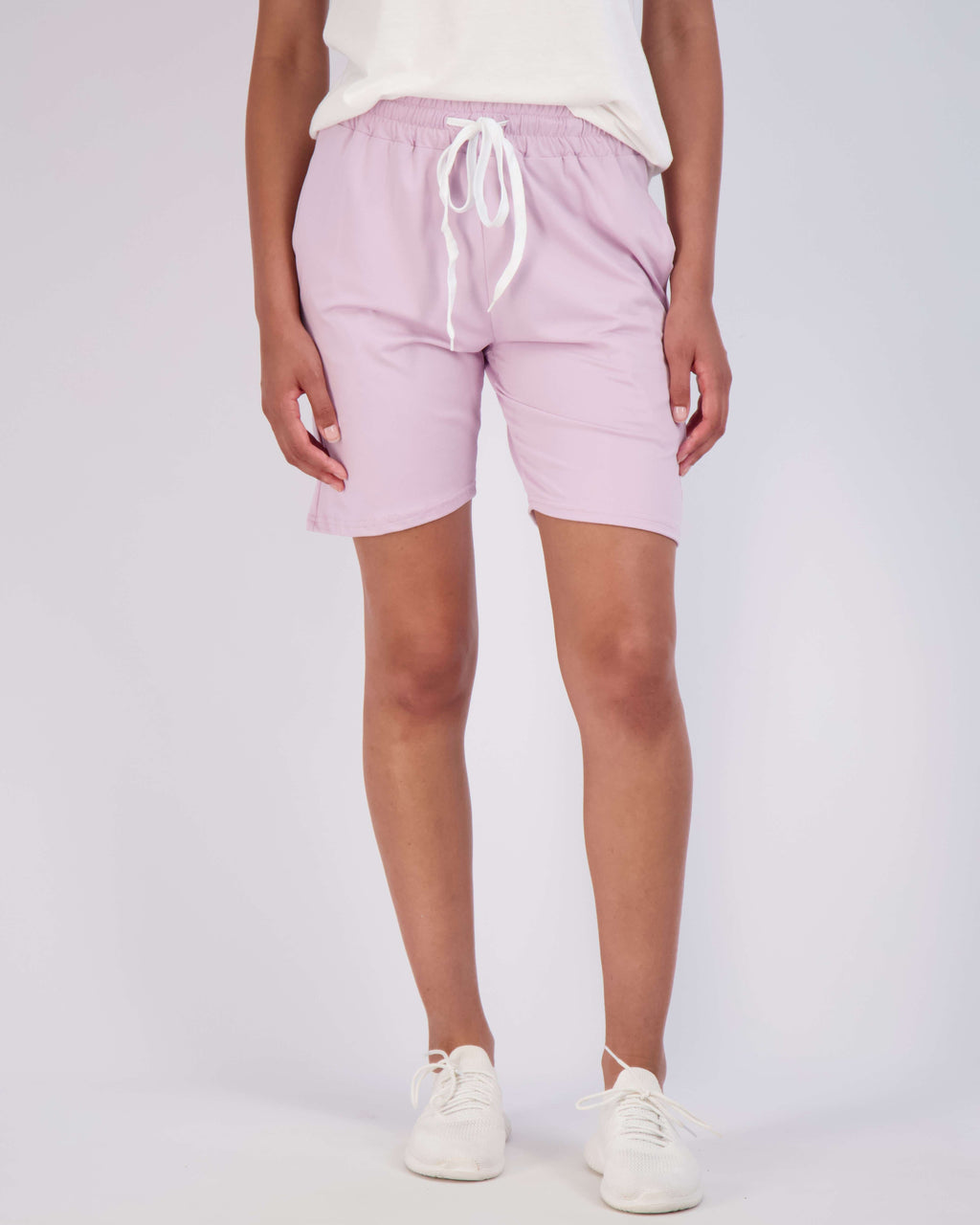4 Pack: Women's 7" Bermuda Long High Waisted Shorts (Available in Plus Size)