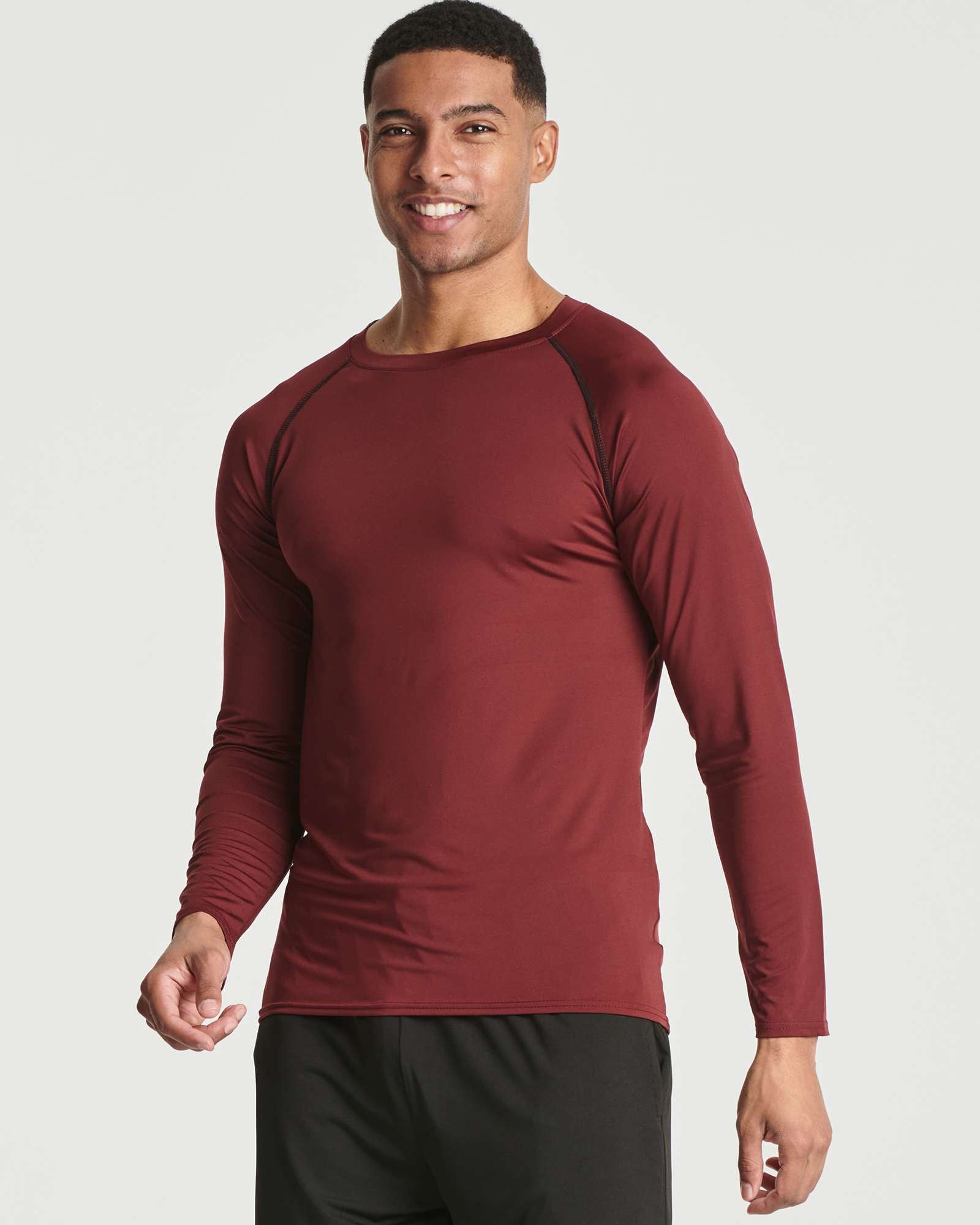 4 Pack: Mens Compression Long Sleeve Shirt