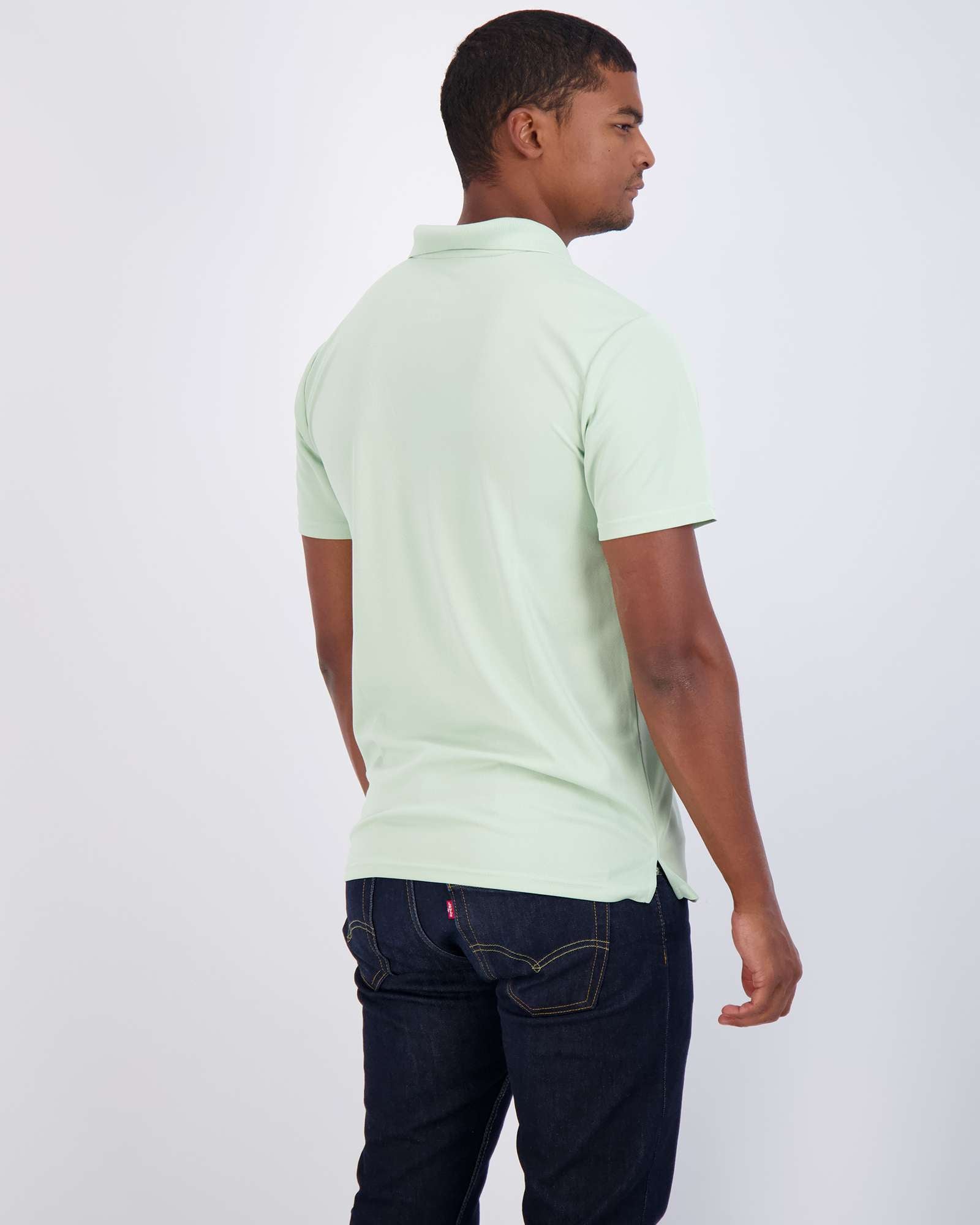 3 Pack: Mens Quick-Dry Short Sleeve Performance Polo Shirt