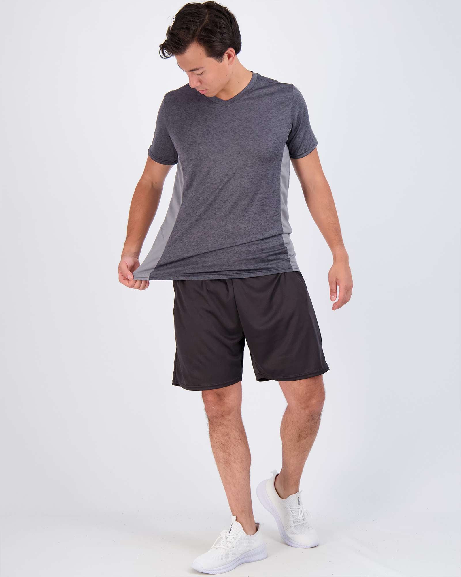 5 Pack: Men’s V-Neck Dry-Fit T-Shirt