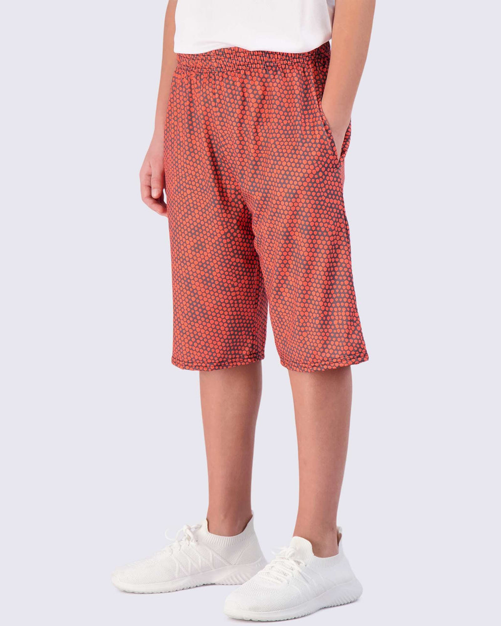 5 Pack: Boys Printed Dry Fit Active Shorts