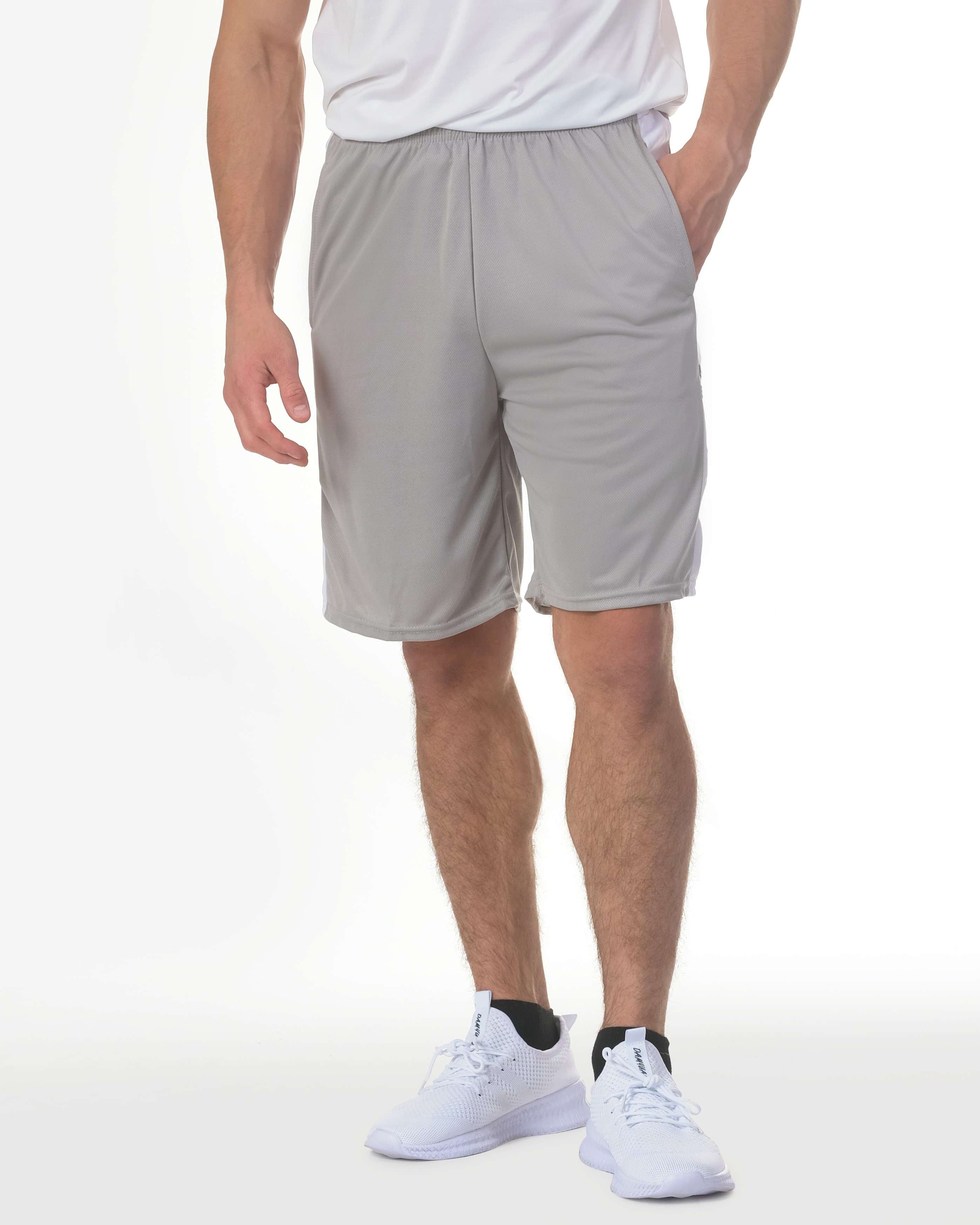 5 Pack: Men's Mesh Athletic Gym Shorts