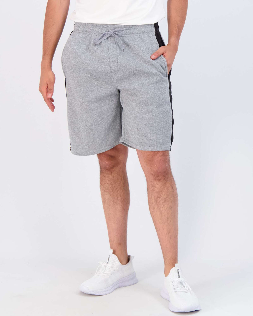 3 Pack: Mens 9" Fleece Casual Lounge Shorts