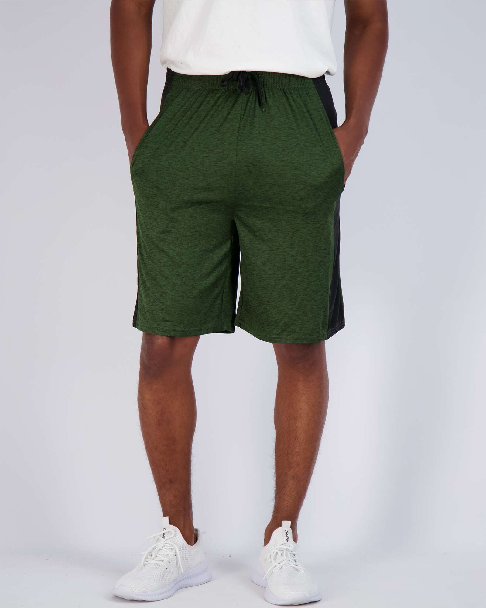 5 Pack: Mens Dry-Fit Active Performance Shorts