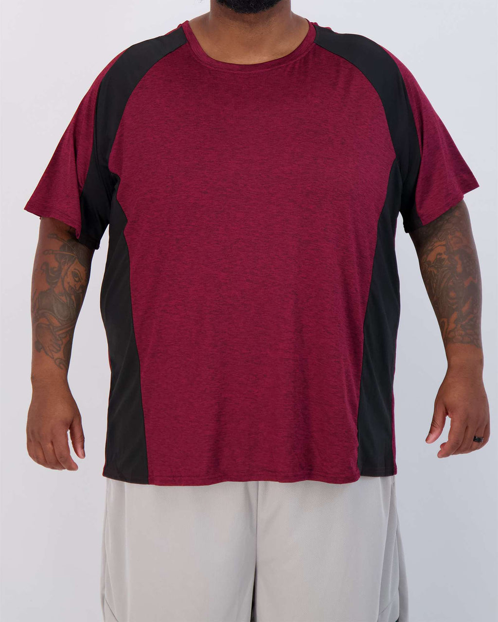 3 Pack: Men’s Big & Tall Dry-Fit Short-Sleeve Crew Neck T-Shirt