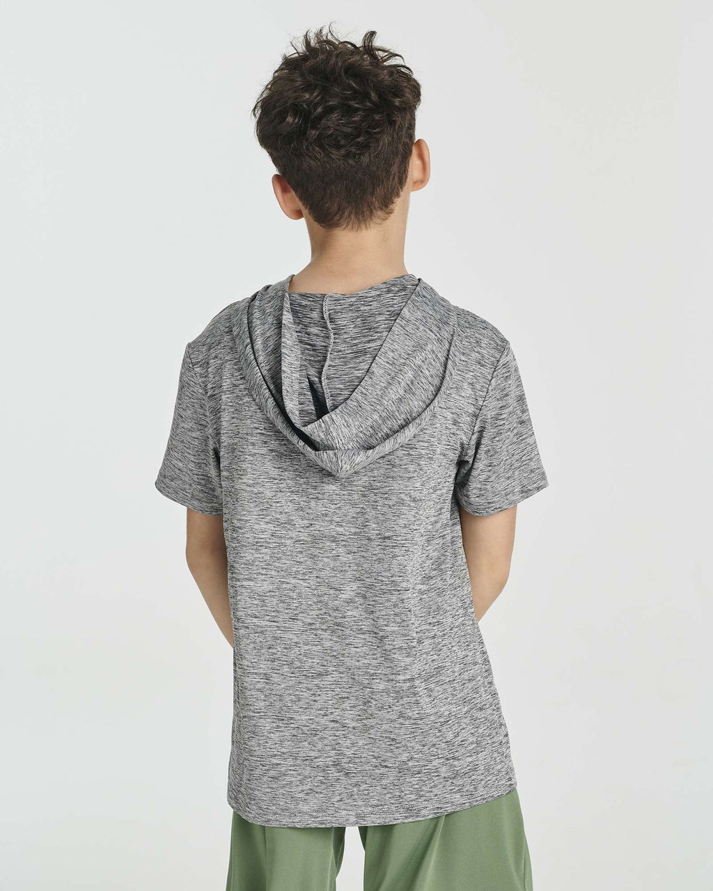 3 Pack: Boys' Dry-Fit Short Sleeve Workout Hoodie