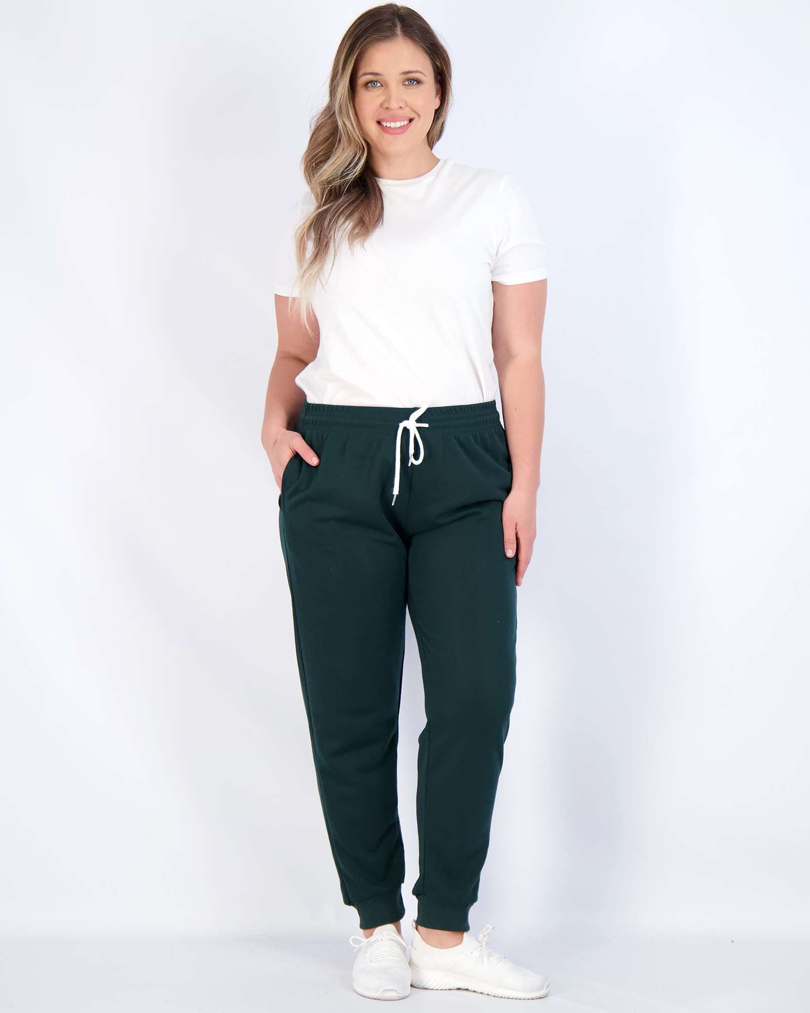 3 Pack: Womens French Terry Lounge Jogger Sweatpants