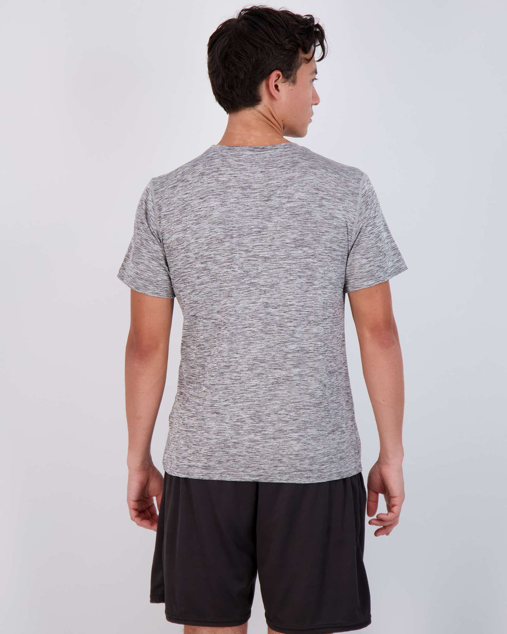 5 Pack: Mens Dry-Fit Active Crew Neck T-Shirt