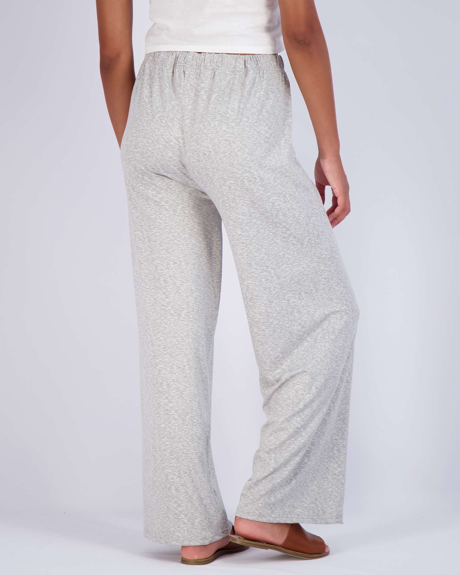 3 Pack: Womens Wide Leg Palazzo Lounge Pajama Pants