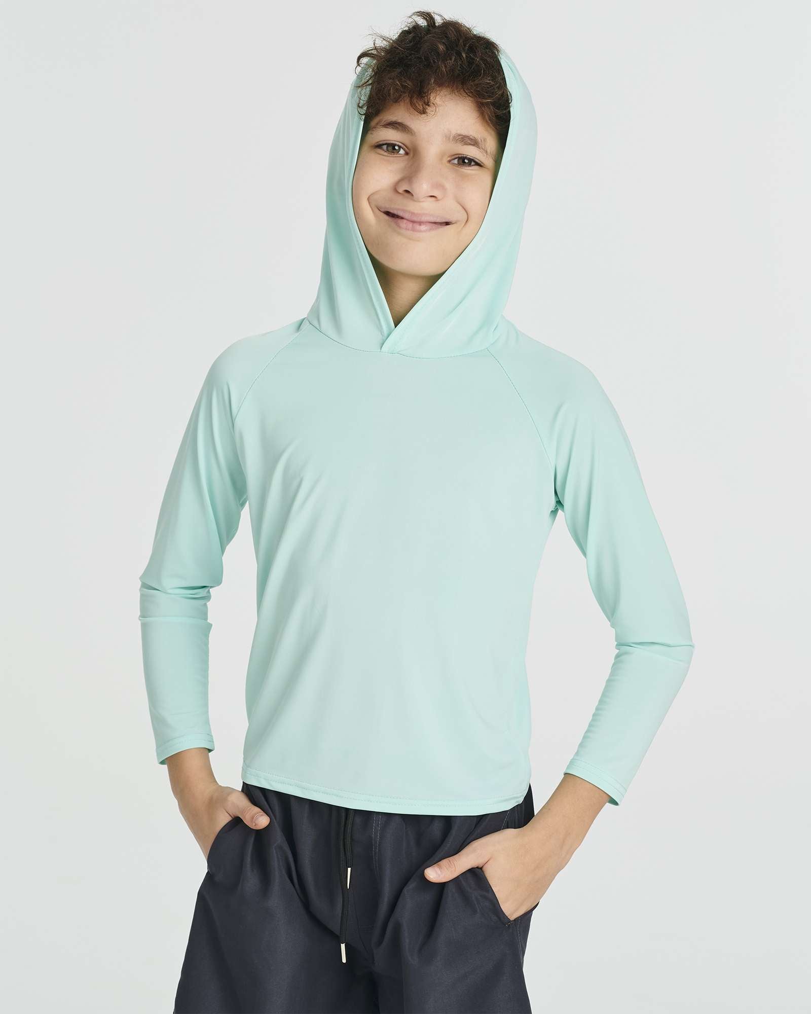 3 Pack: Youth Rashguard Hoodie UPF Sun Protection