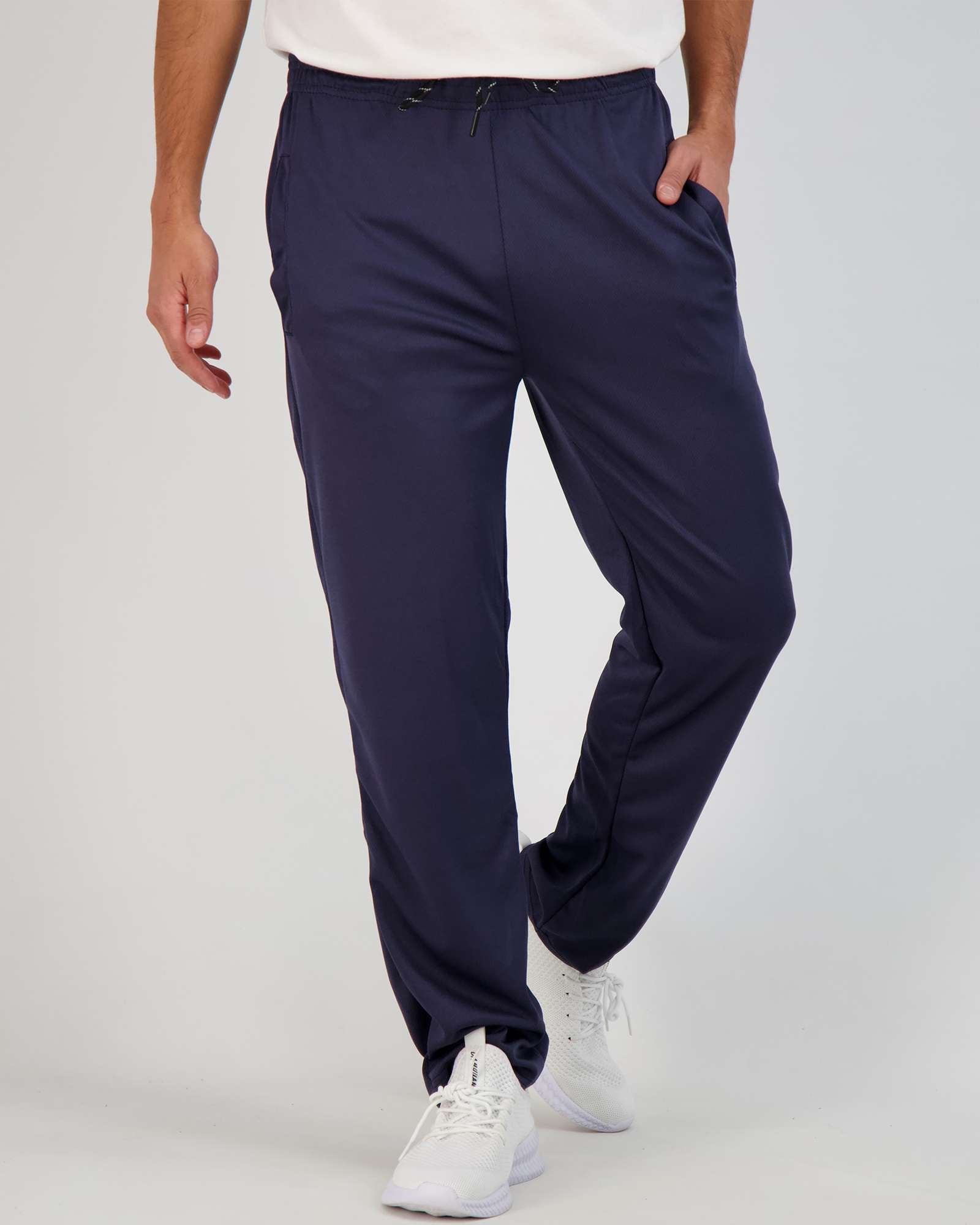 3 Pack: Mens Mesh Active Open Bottom Sweatpants
