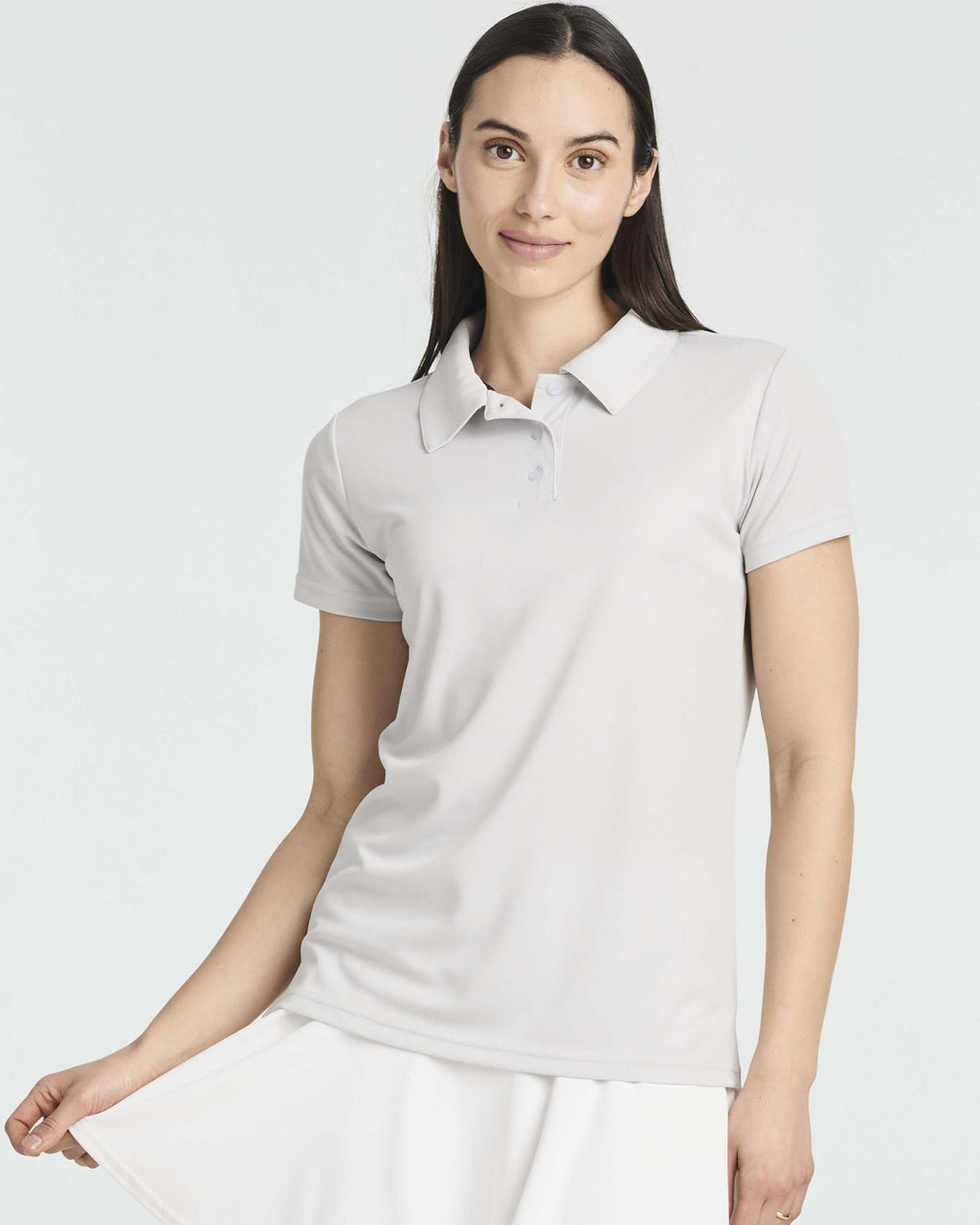 3 Pack: Womens Short Sleeve Dry-Fit Performance Polo Shirt (Available In Plus Size)