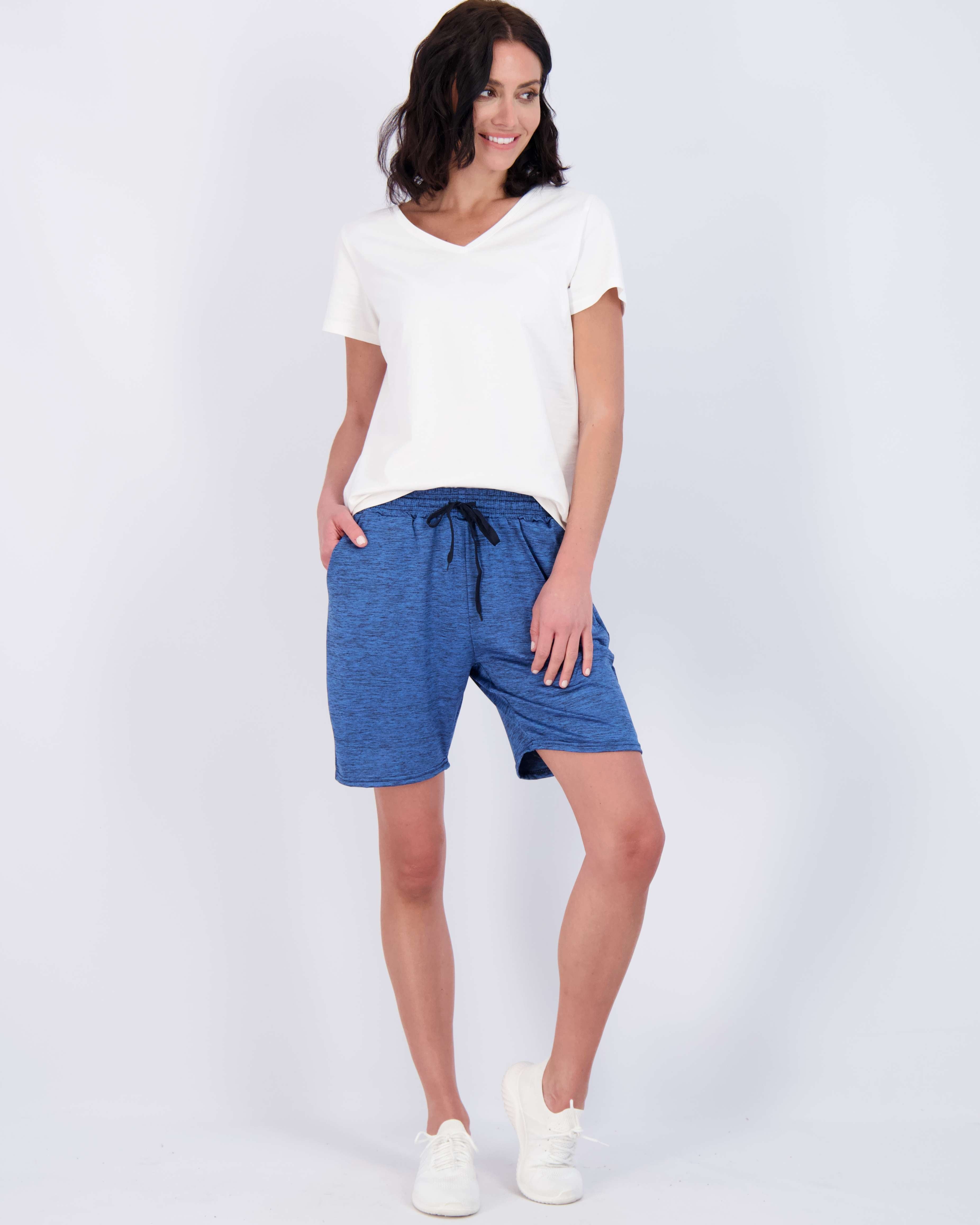 4 Pack: Womens Dry-Fit 7" Bermuda Shorts