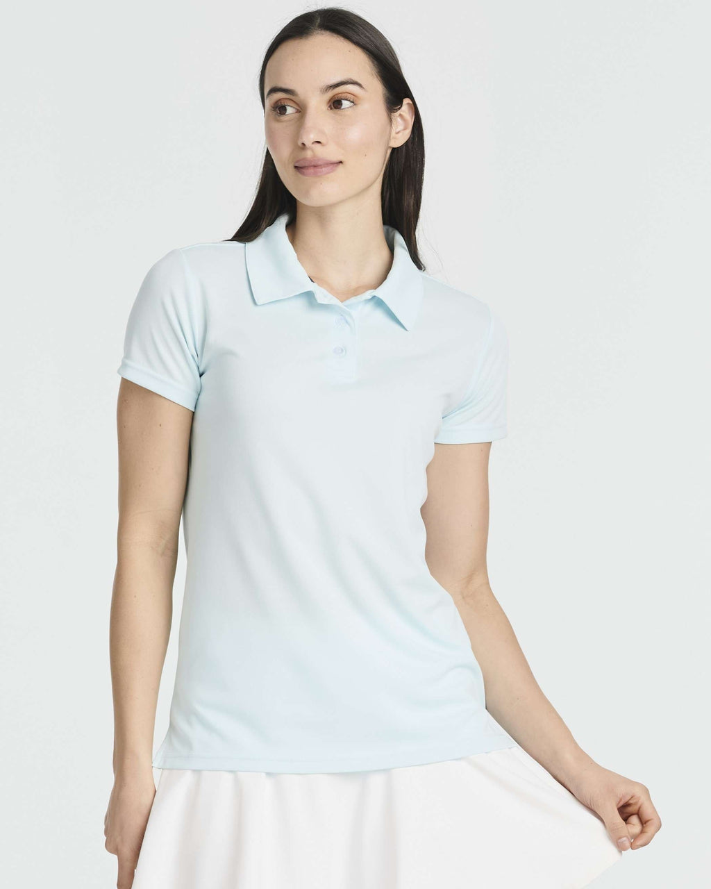 3 Pack: Womens Short Sleeve Dry-Fit Performance Polo Shirt (Available In Plus Size)