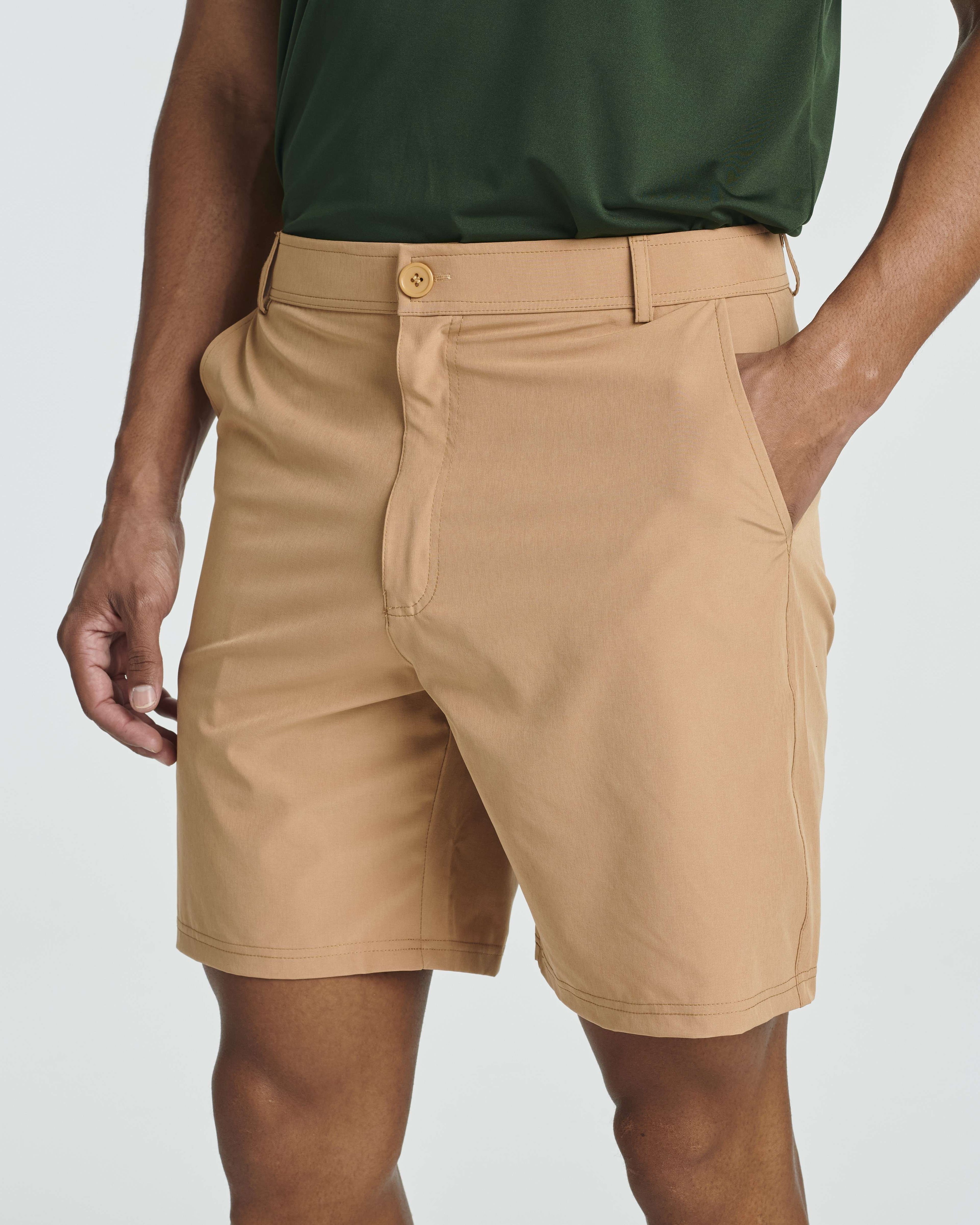 3 Pack: Men's 7" Golf Shorts