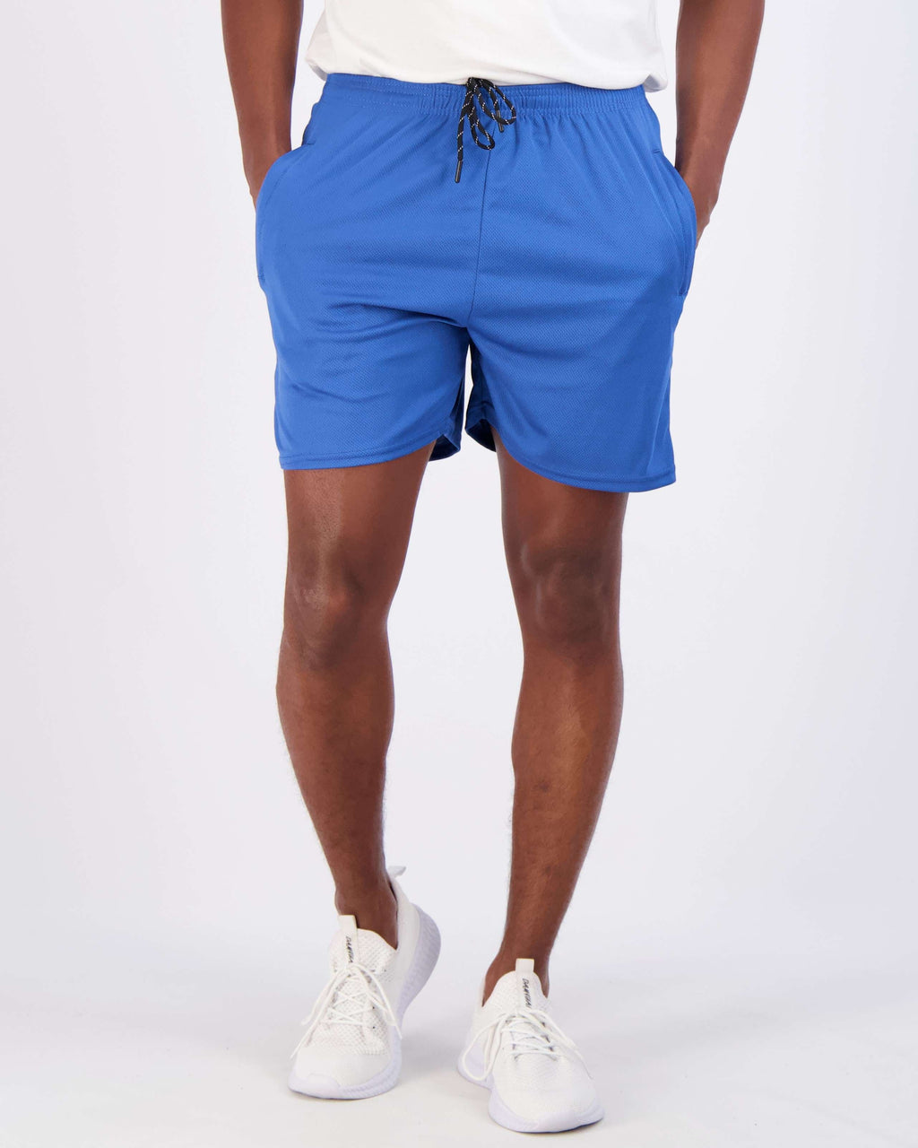 4 Pack: Men's 5" Mesh Running Shorts with Zipper Pockets