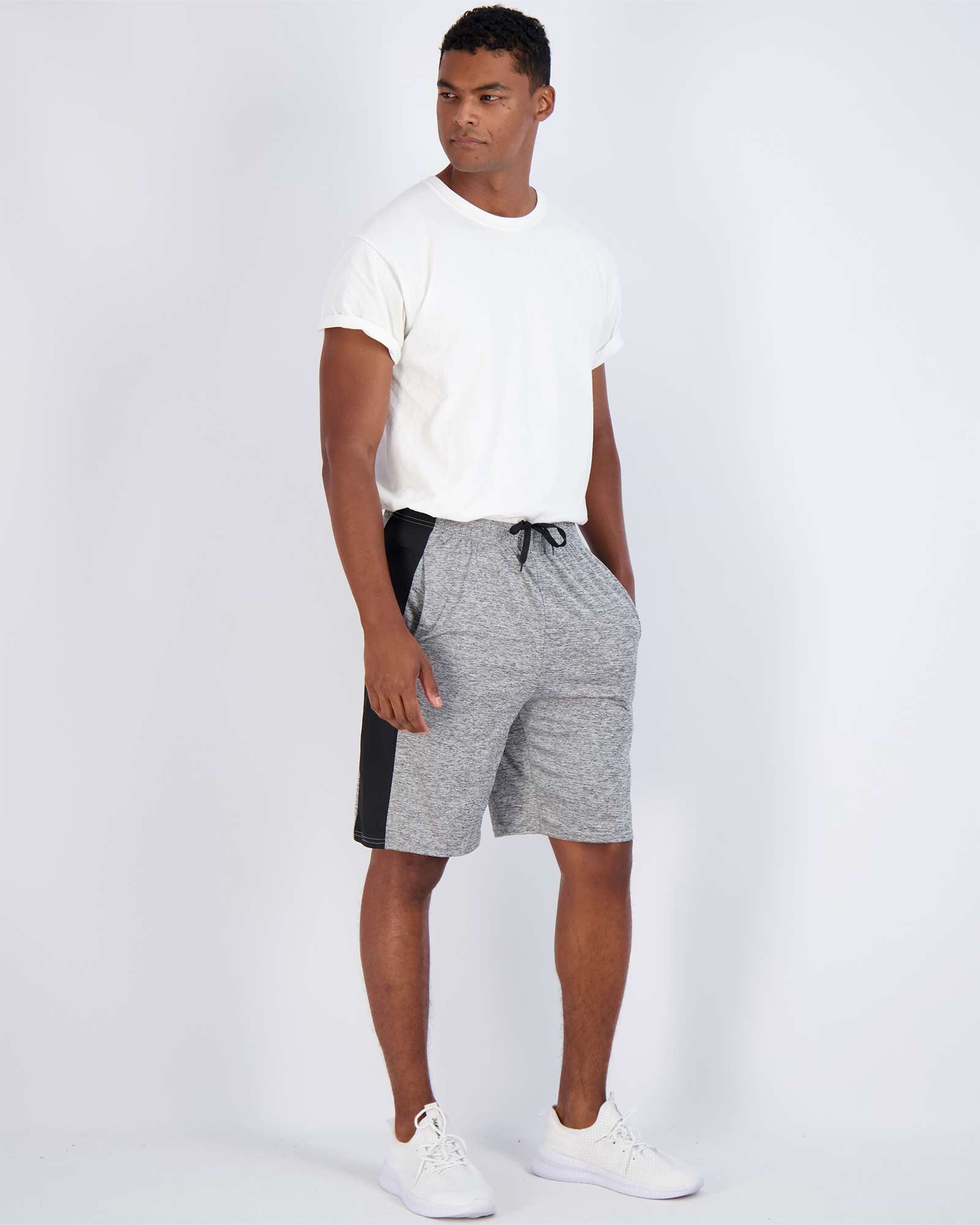 5 Pack: Mens Dry-Fit Active Performance Shorts