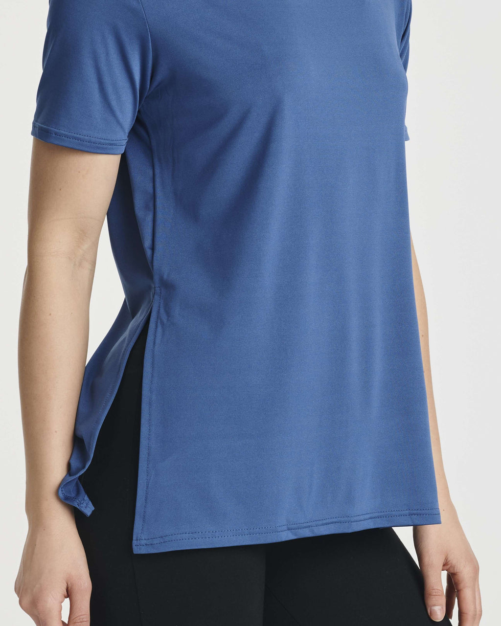 5 Pack: Women's Short Sleeve Crew Relaxed Yoga Top (Available in Plus Size)