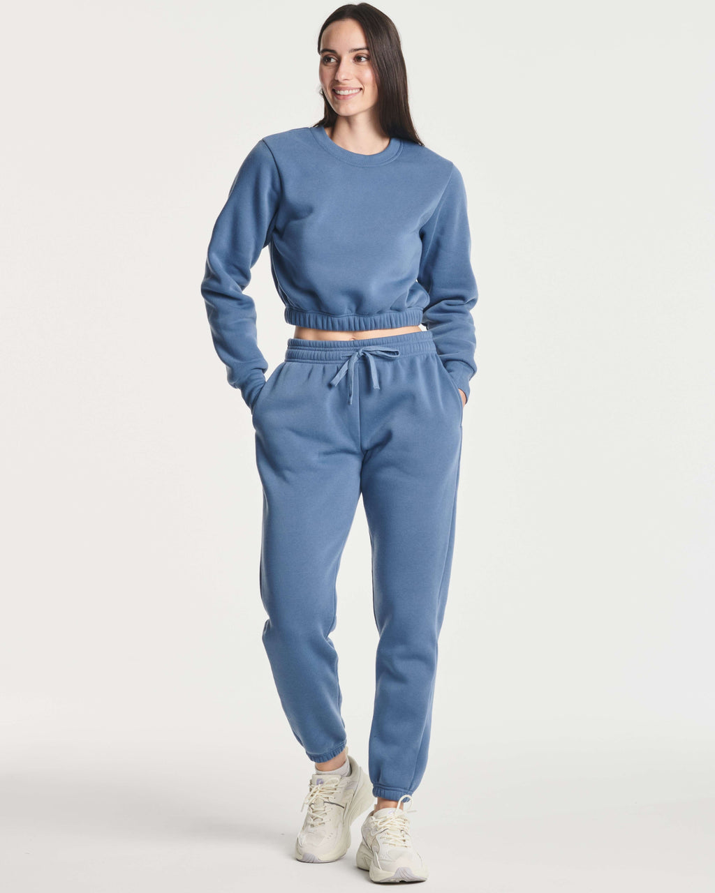 3 Pack: Women's Fleece Jogger Sweatpants with Elastic Cuff (Available in Plus Size)