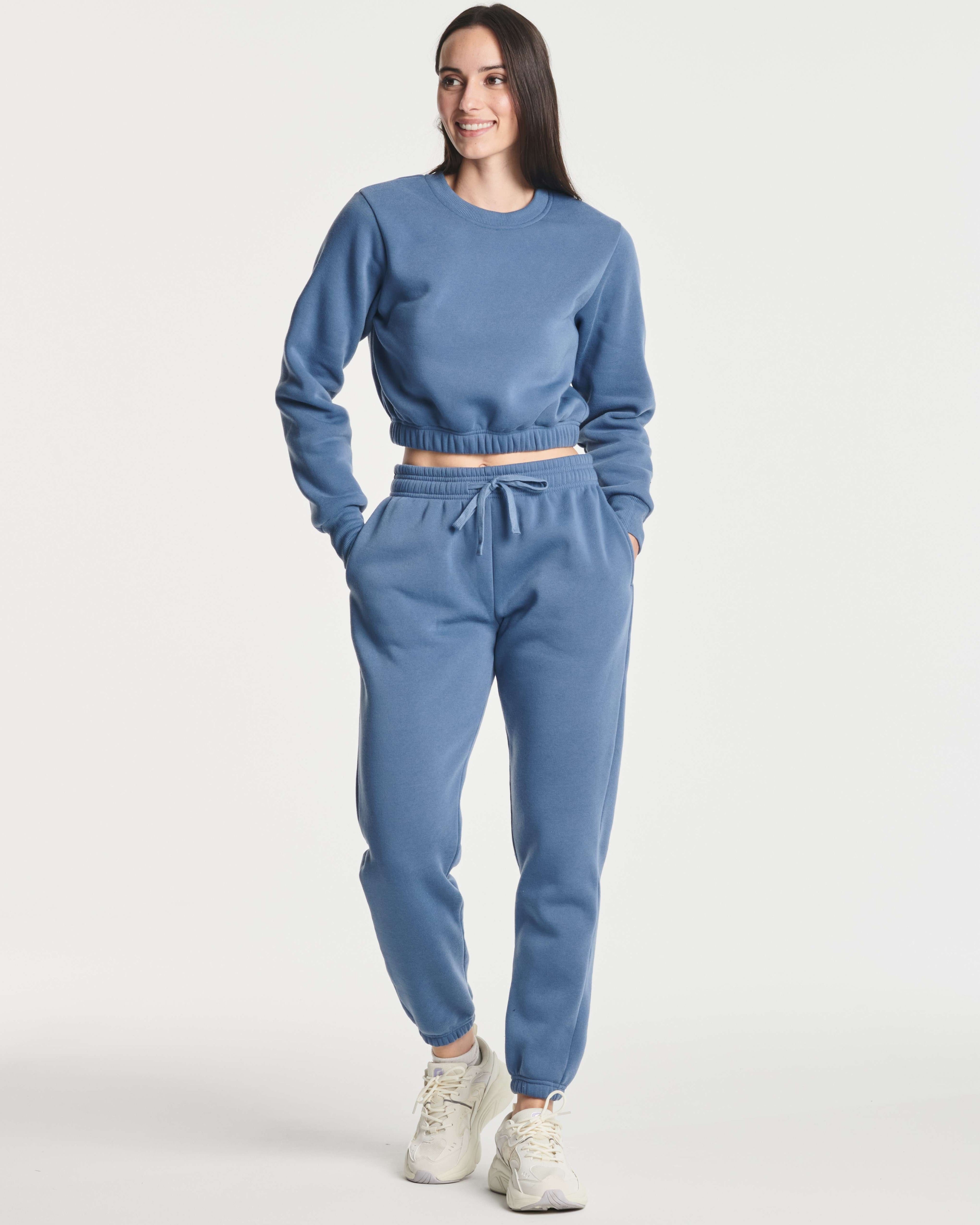 3 Pack: Women's Fleece Jogger Sweatpants with Elastic Cuff (Available in Plus Size)