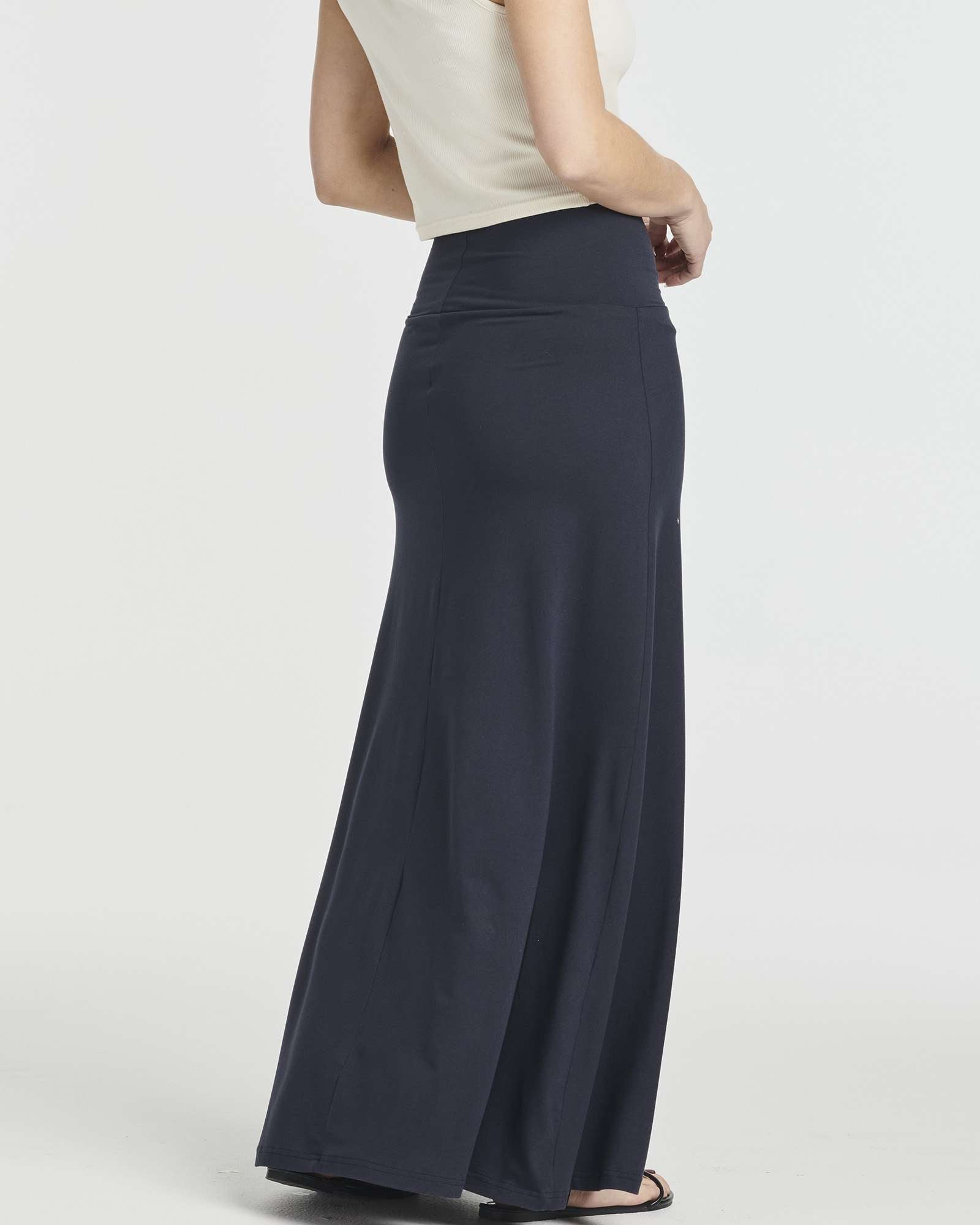 3 Pack: Women's Ultra-Soft Flowy Maxi Skirt