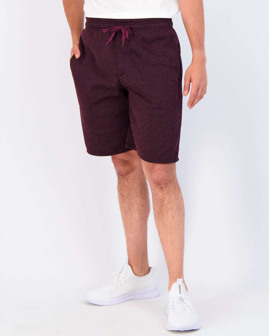 3 Pack: Mens 9" Fleece Casual Lounge Shorts