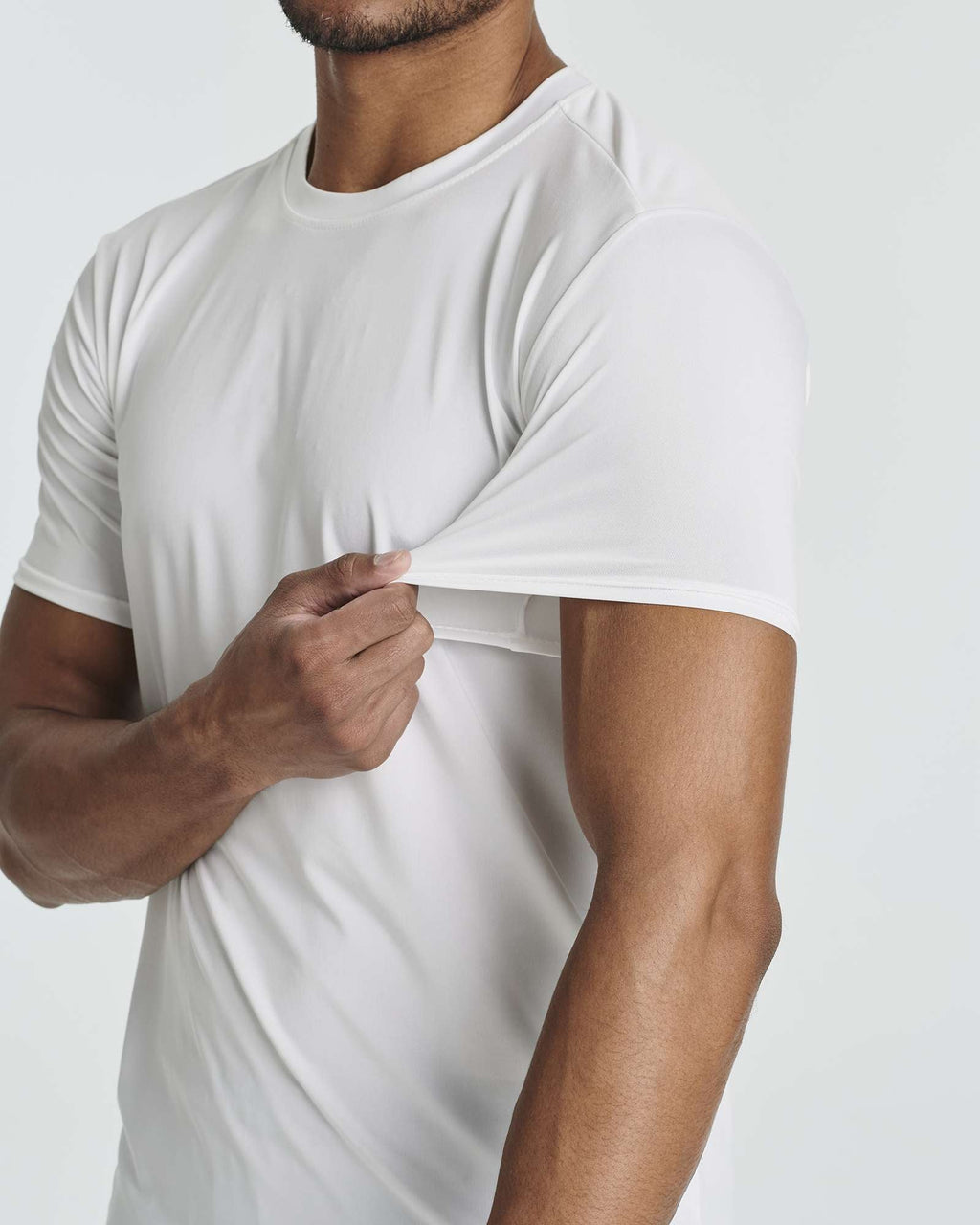 5 Pack: Mens Dry-Fit Active Crew Neck T-Shirt