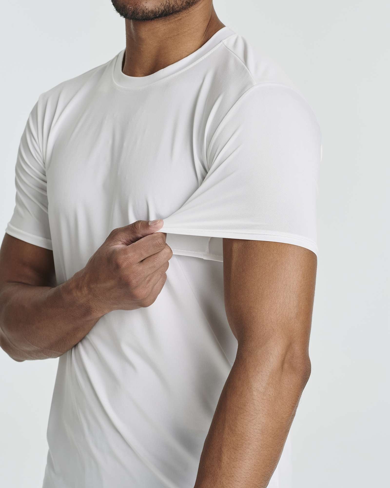 5 Pack: Mens Dry-Fit Active Crew Neck T-Shirt