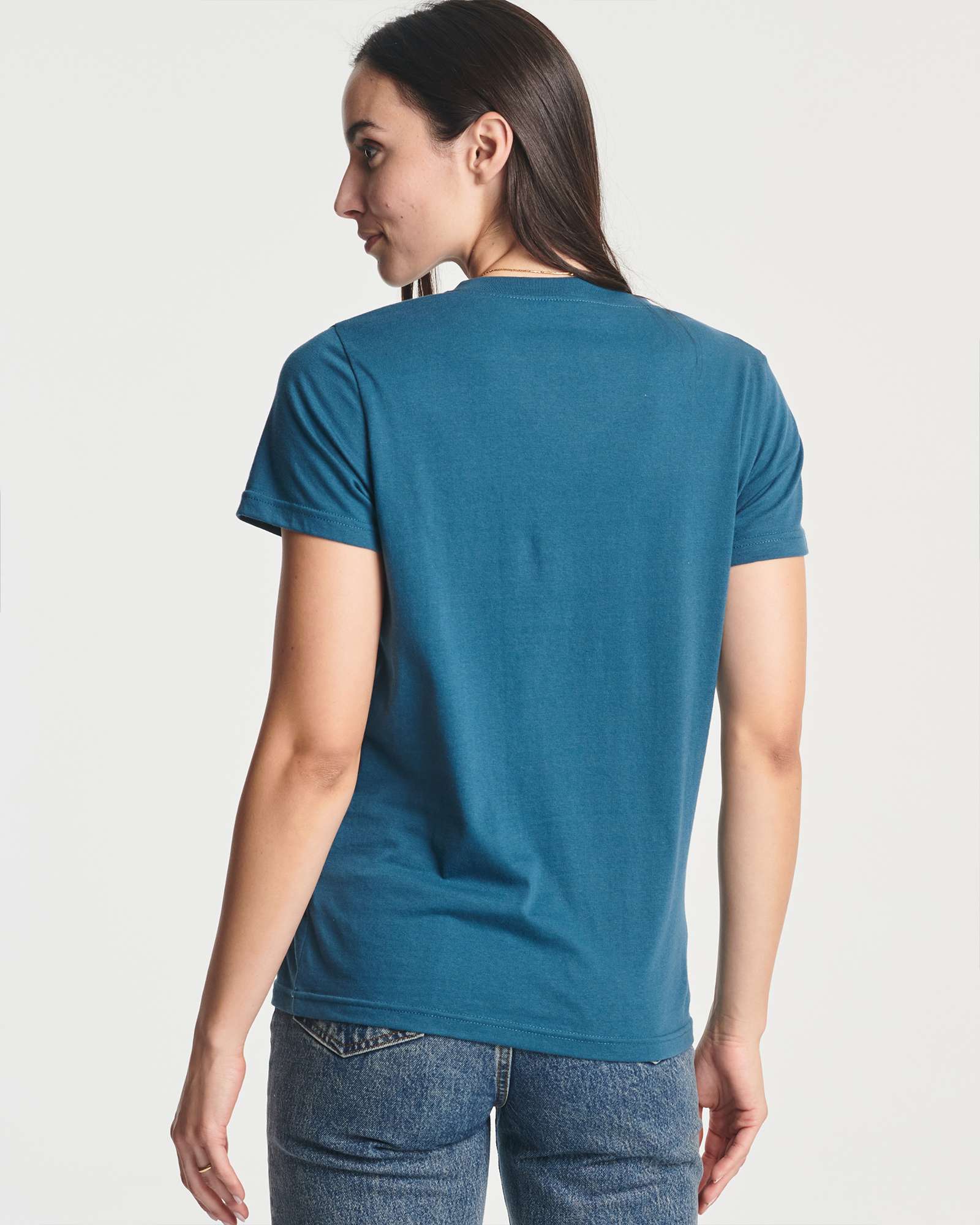 4 Pack: Women's Short-Sleeve V-Neck T-Shirt (Available in Plus Size)