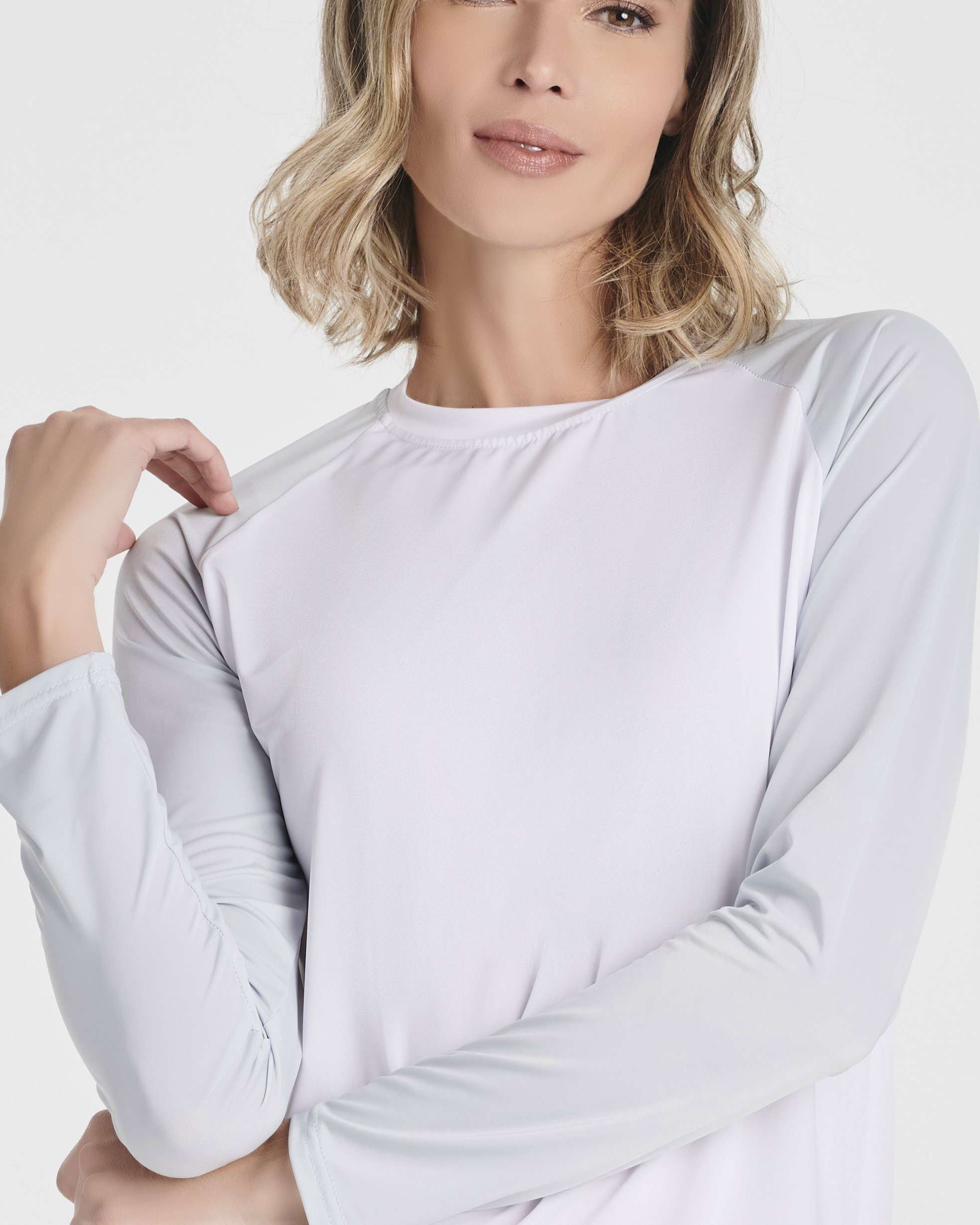 4 Pack: Women's Long Sleeve Rash Guard Shirt Swimwear UPF Sun Protection (Available In Plus Size)