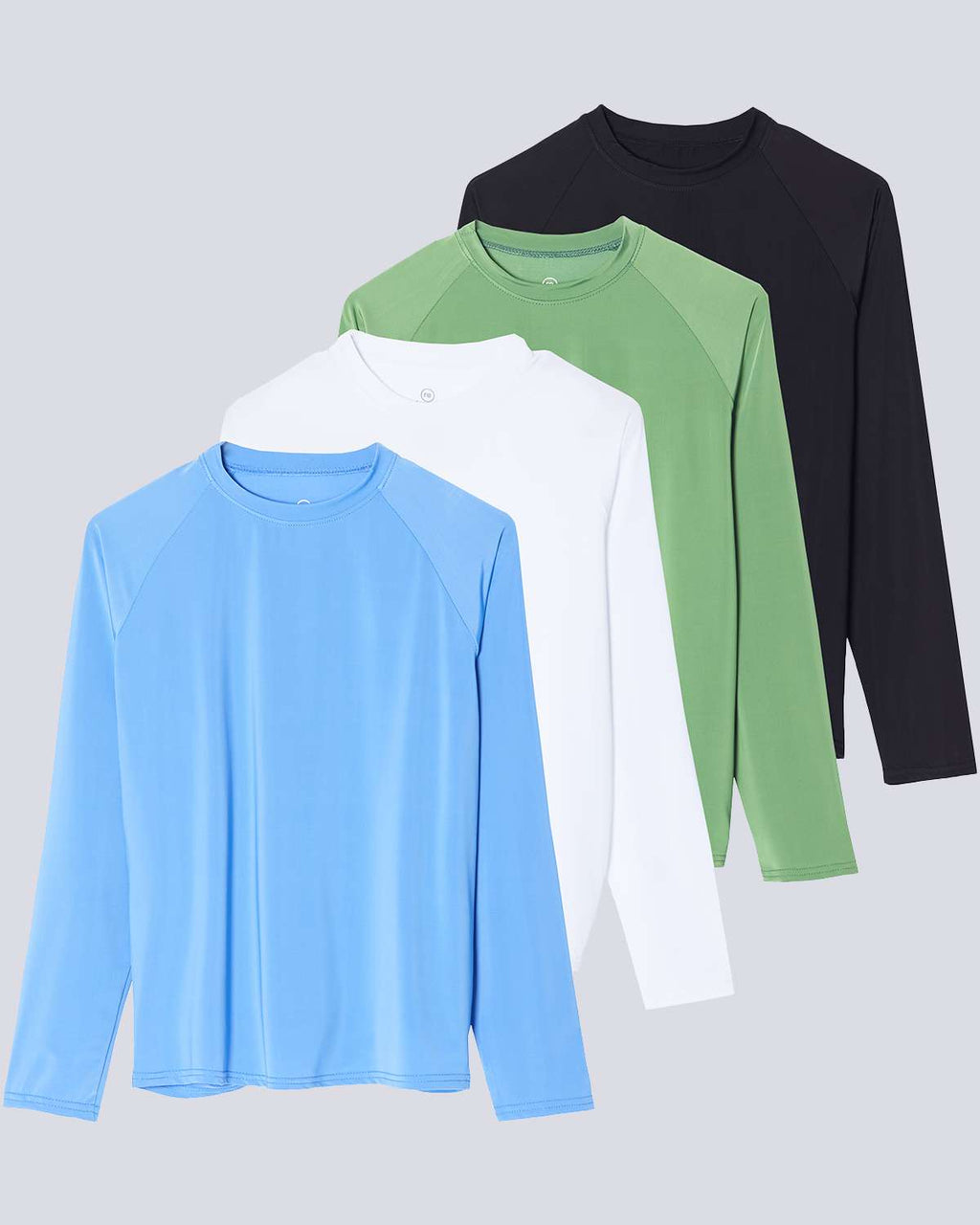 4 Pack: Women's Long Sleeve Rash Guard Shirt Swimwear UPF Sun Protection (Available In Plus Size)