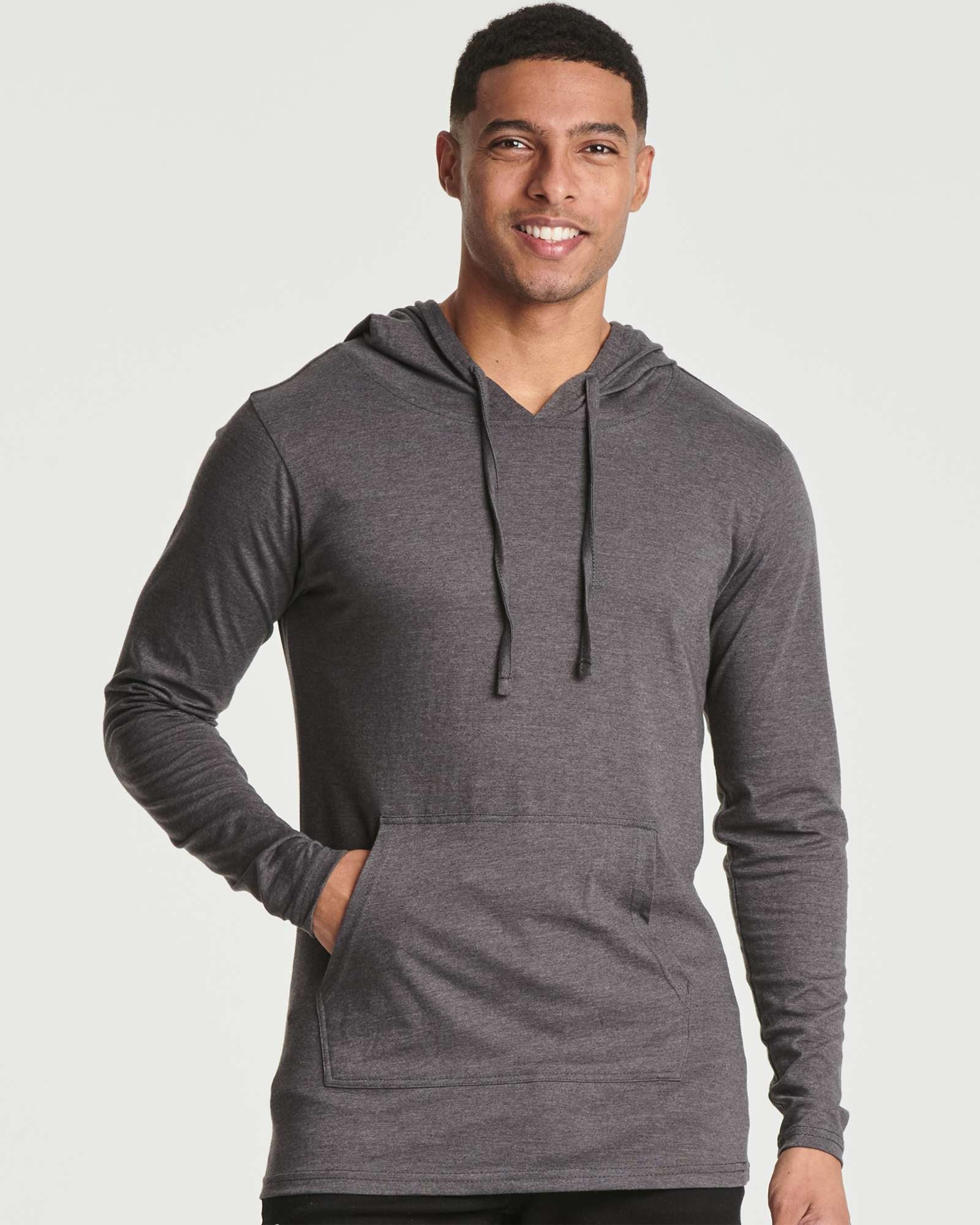 3 Pack: Mens Cotton Lightweight Pullover Hoodie
