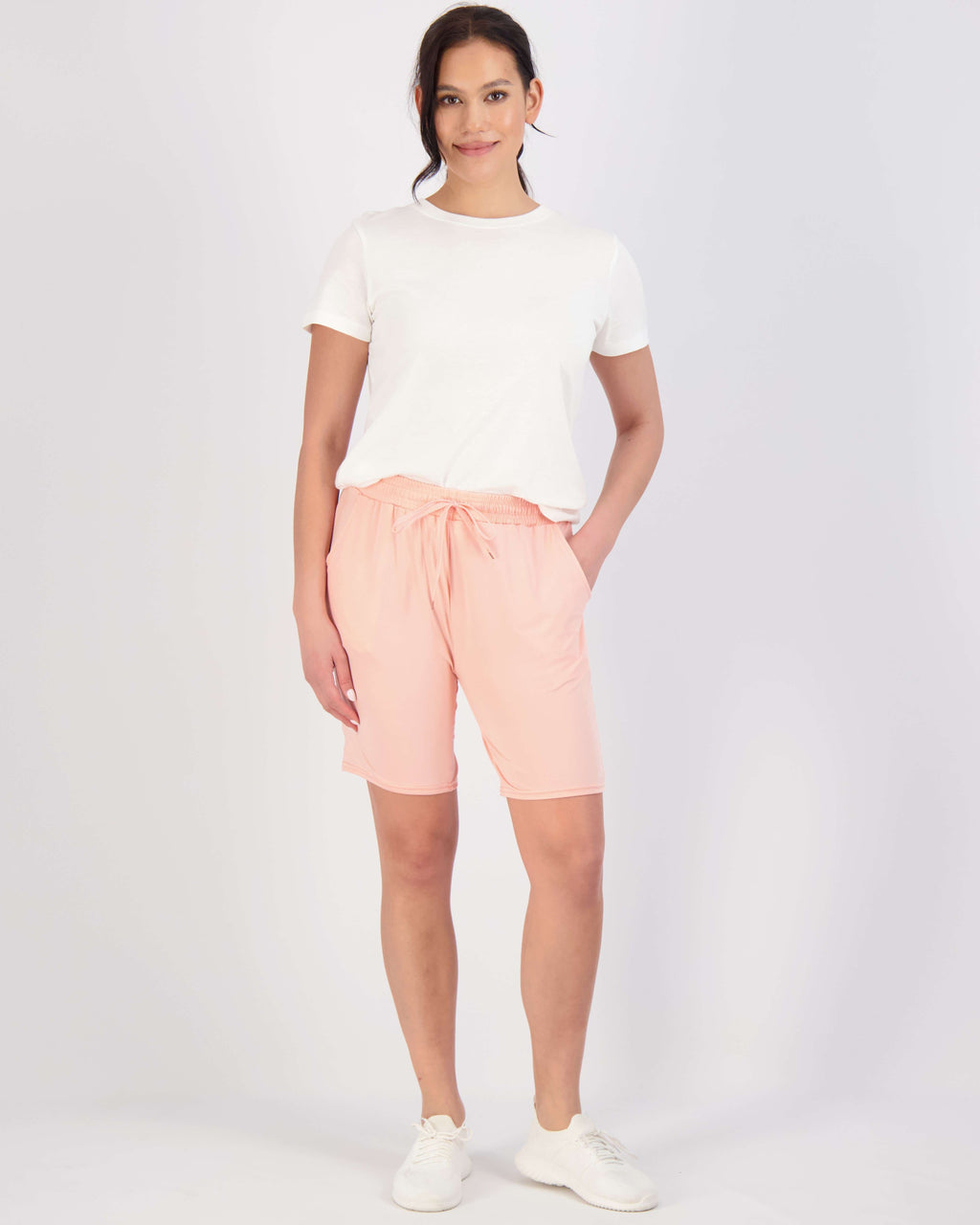 4 Pack: Womens Dry-Fit 7" Bermuda Shorts