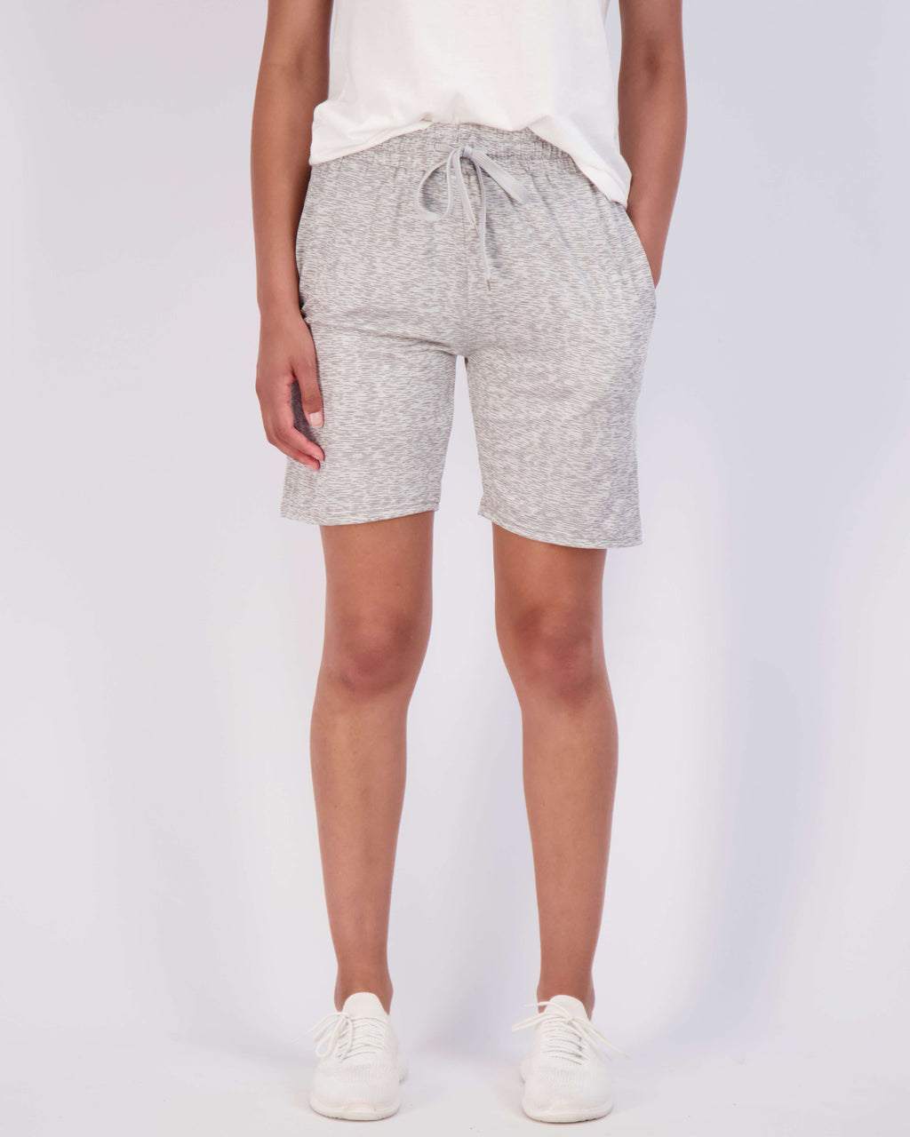 4 Pack: Women's 7" Bermuda Long High Waisted Shorts (Available in Plus Size)