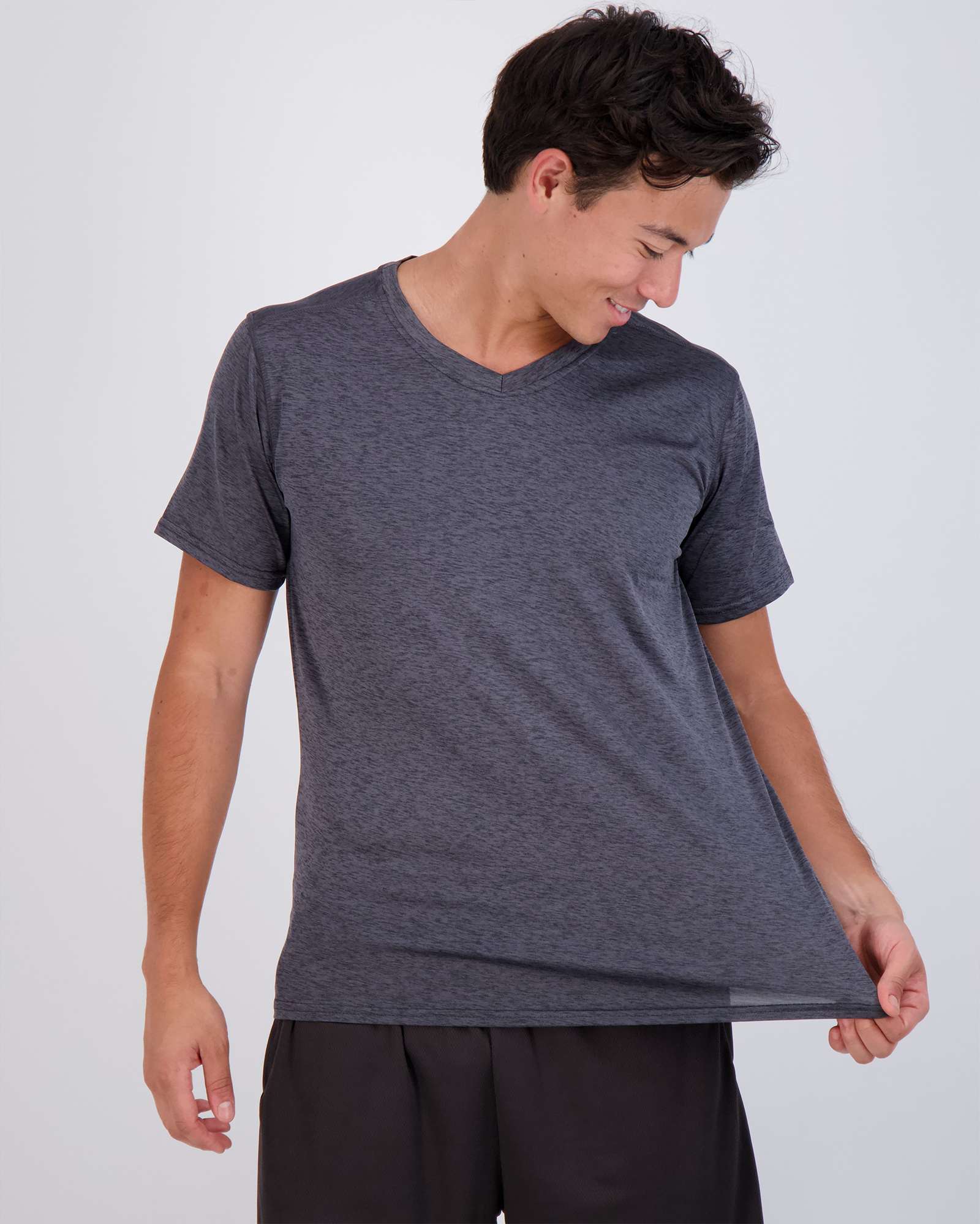 5 Pack: Men’s V-Neck Dry-Fit T-Shirt