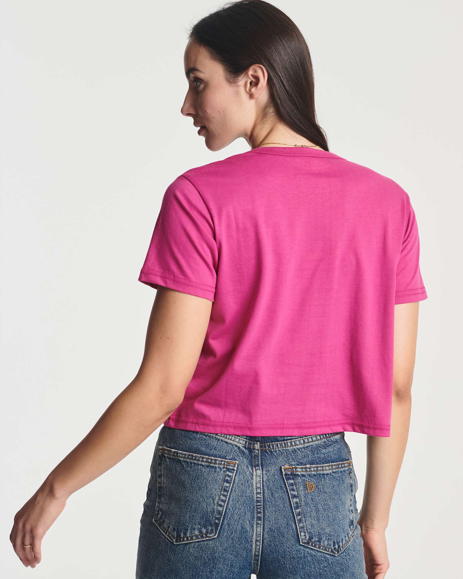 4 Pack: Women's Short Sleeve Crop Top