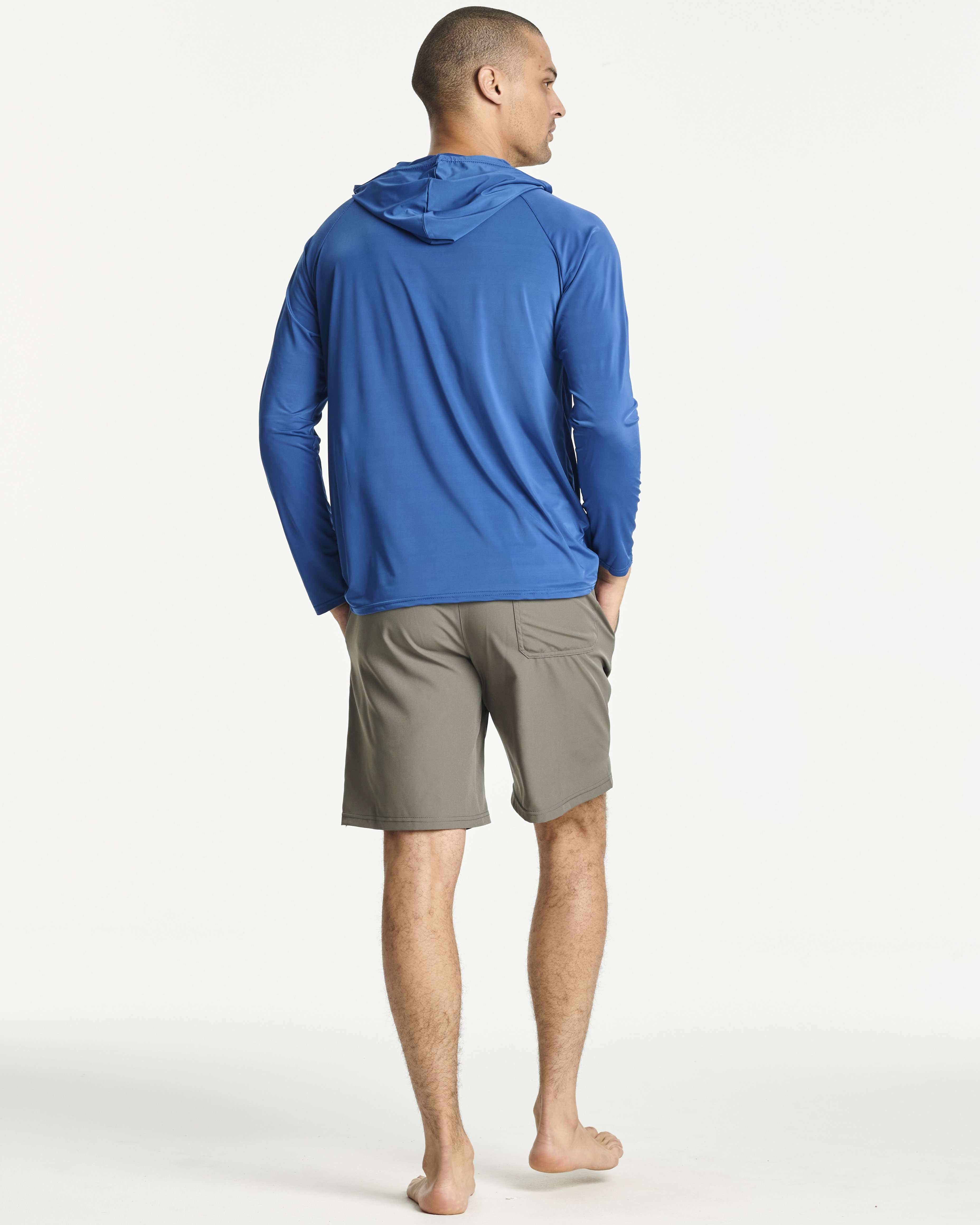 3 Pack: Men's Rash Guard Hoodie (Available In Big & Tall)