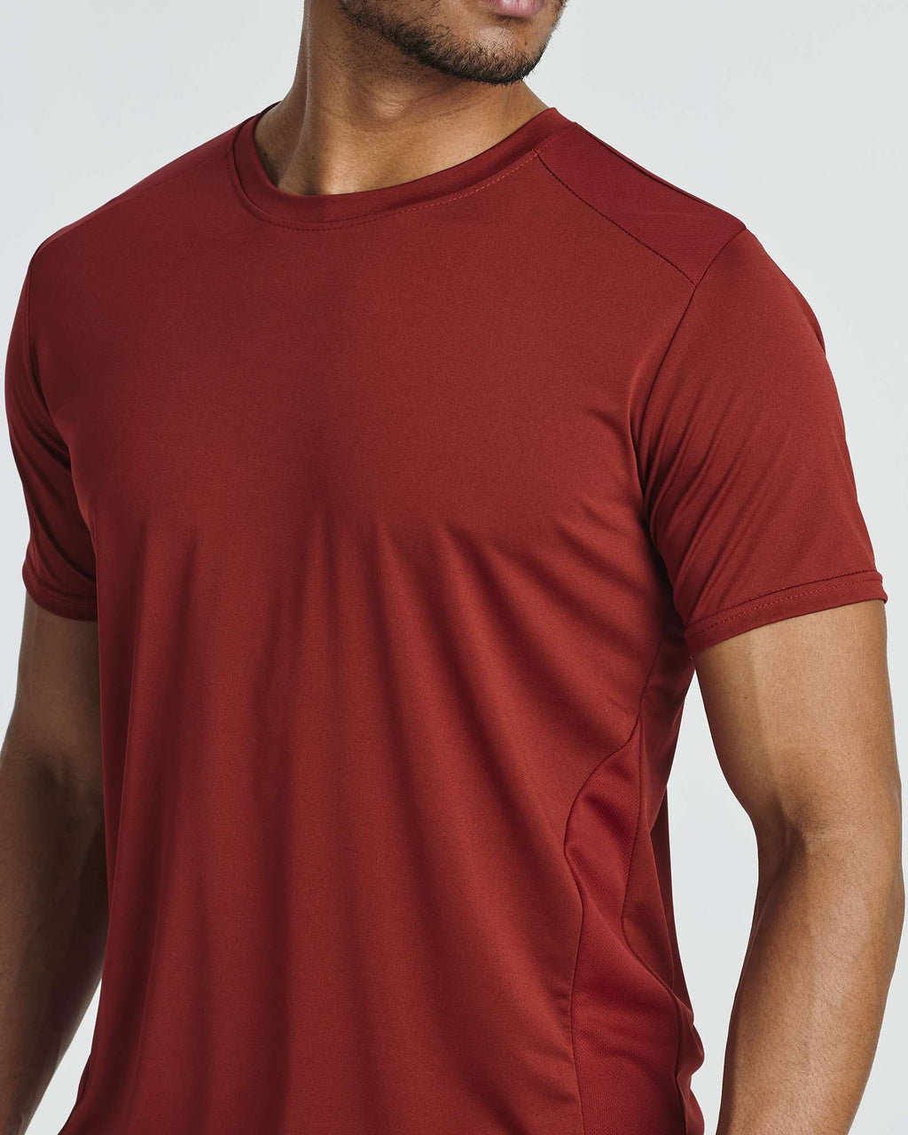 5 Pack: Mens Dry-Fit Active Crew Neck T-Shirt