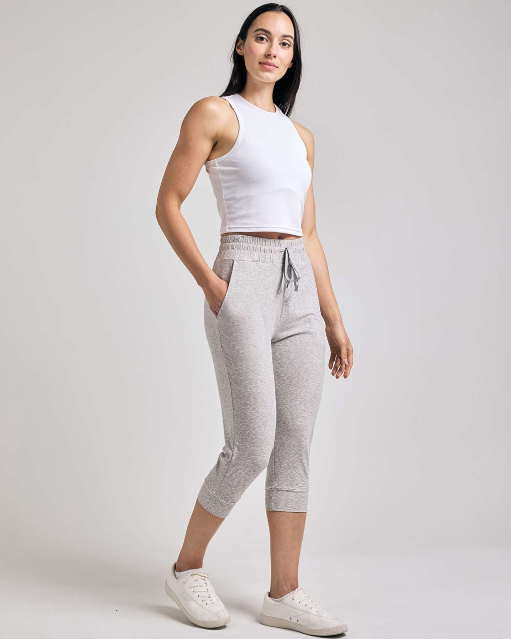 3 Pack: Women's Capri Joggers (Available in Plus Size)