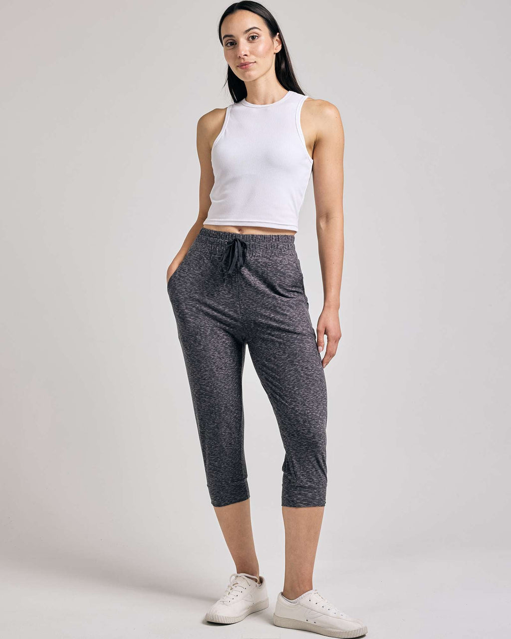 3 Pack: Women's Capri Joggers (Available in Plus Size)