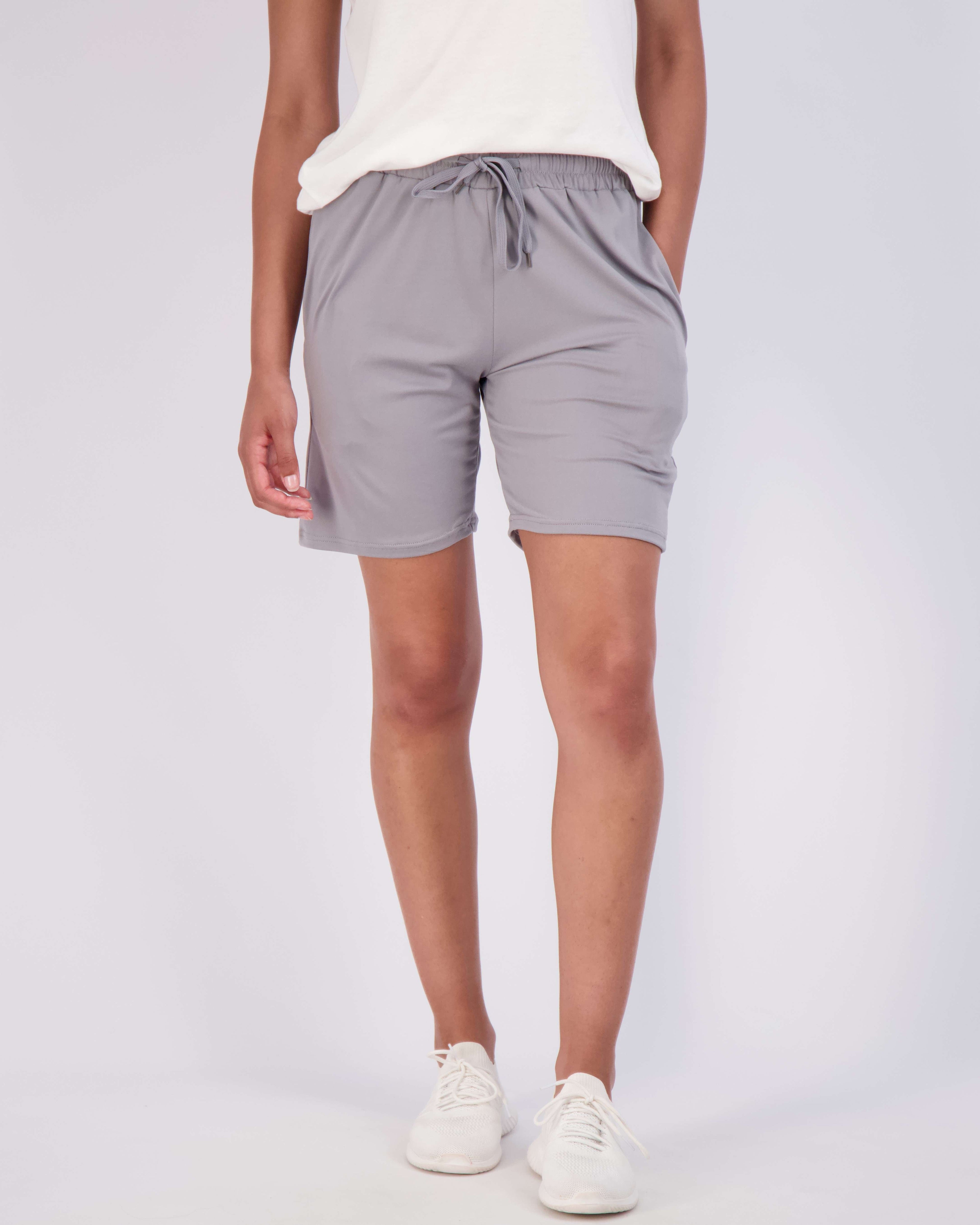 4 Pack: Women's 7" Bermuda Long High Waisted Shorts (Available in Plus Size)