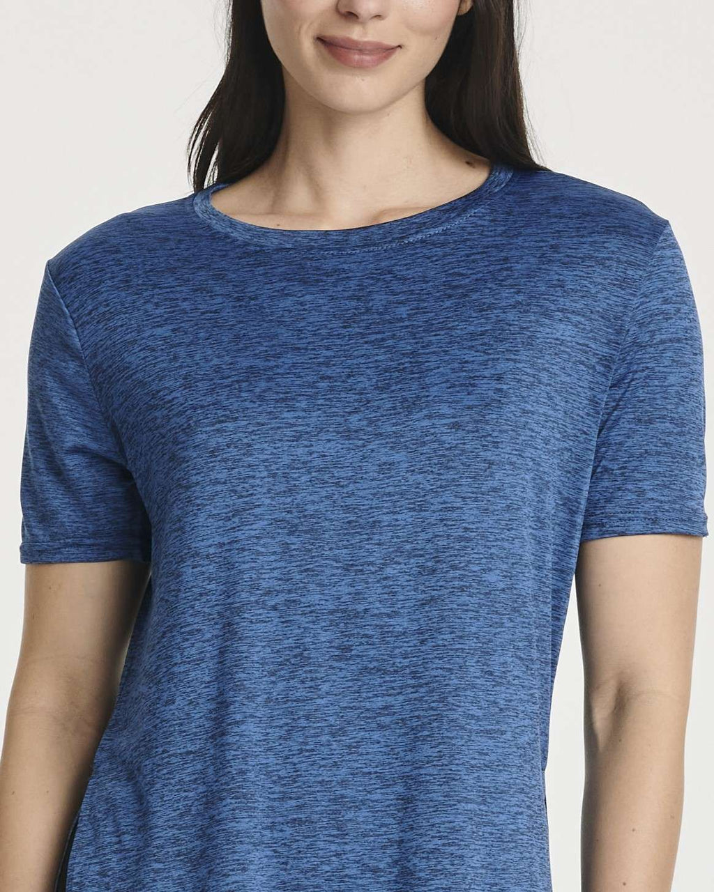 5 Pack: Women's Short Sleeve Crew Relaxed Yoga Top (Available in Plus Size)