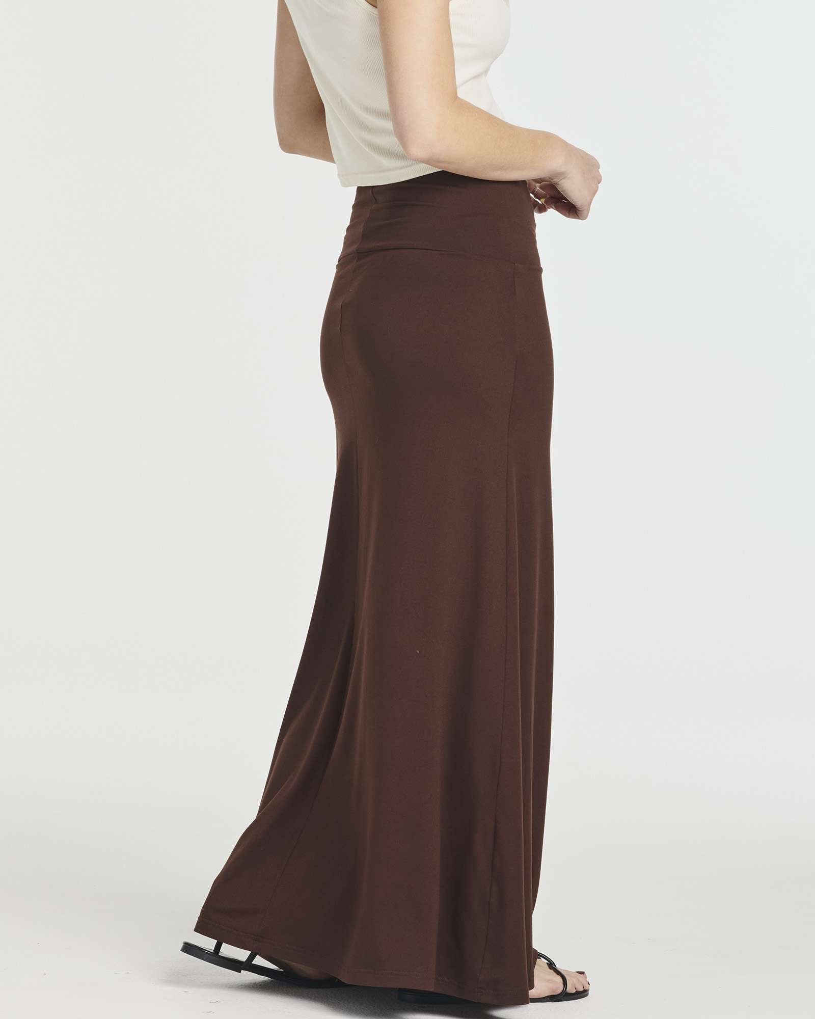 3 Pack: Women's Ultra-Soft Flowy Maxi Skirt